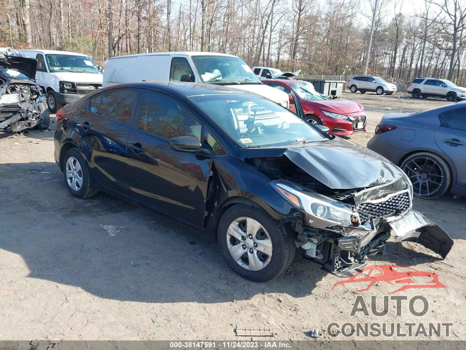 KIA FORTE 2017 - 3KPFK4A71HE025404