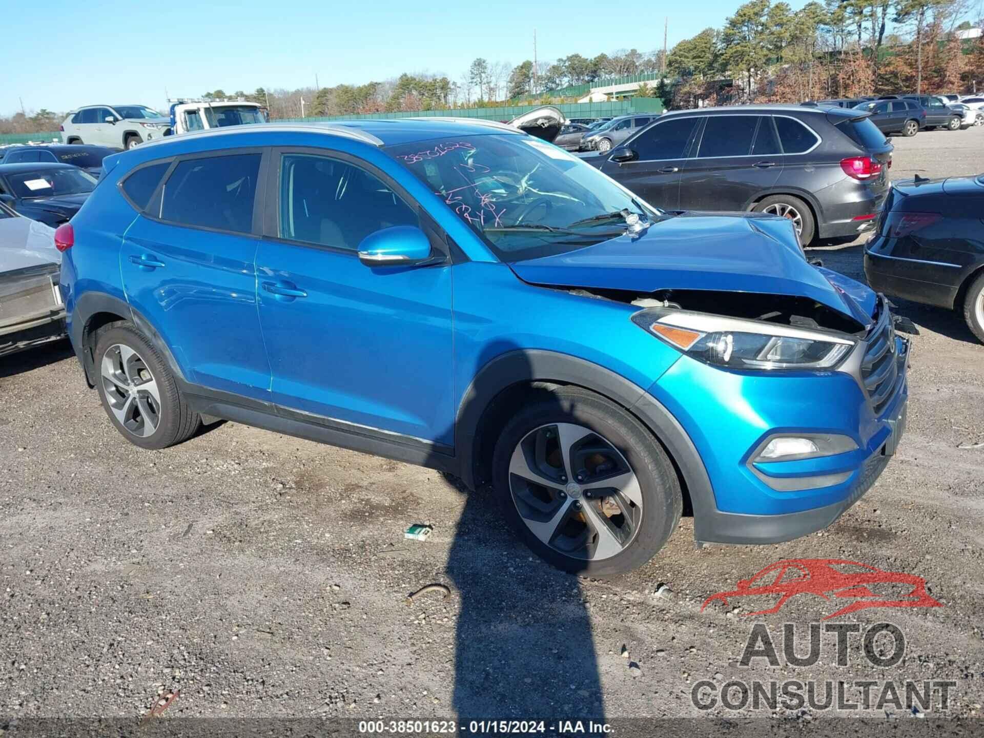 HYUNDAI TUCSON 2016 - KM8J3CA2XGU221584