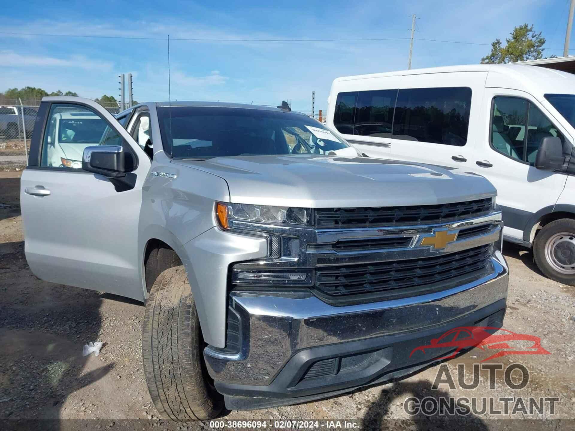 CHEVROLET SILVERADO 1500 2020 - 1GCPWCED1LZ148555