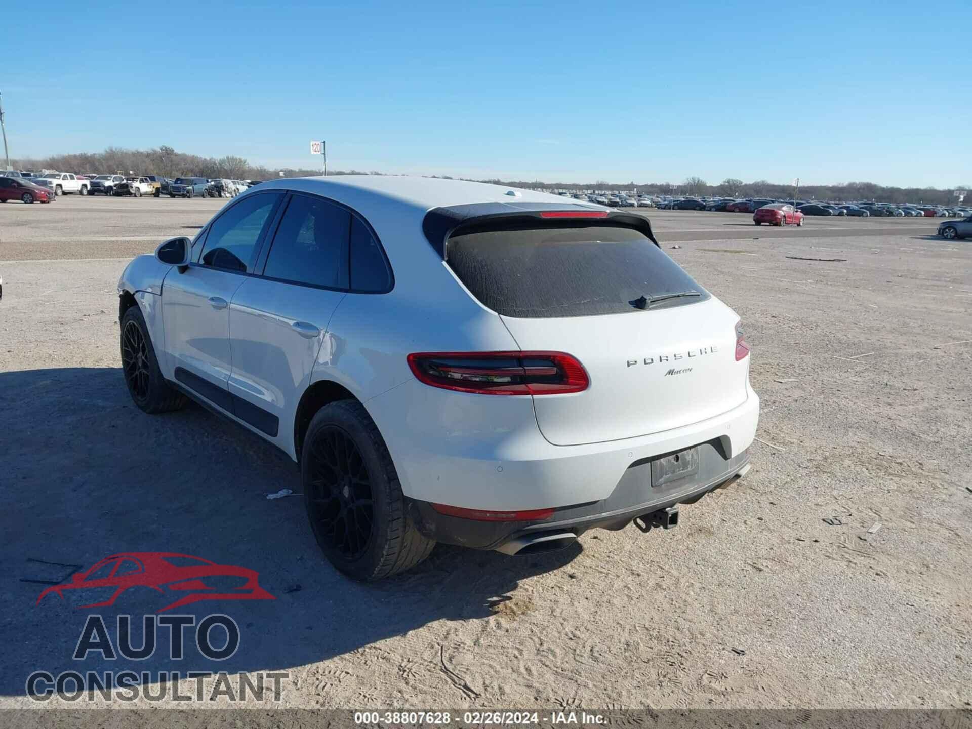 PORSCHE MACAN 2017 - WP1AA2A59HLB81129