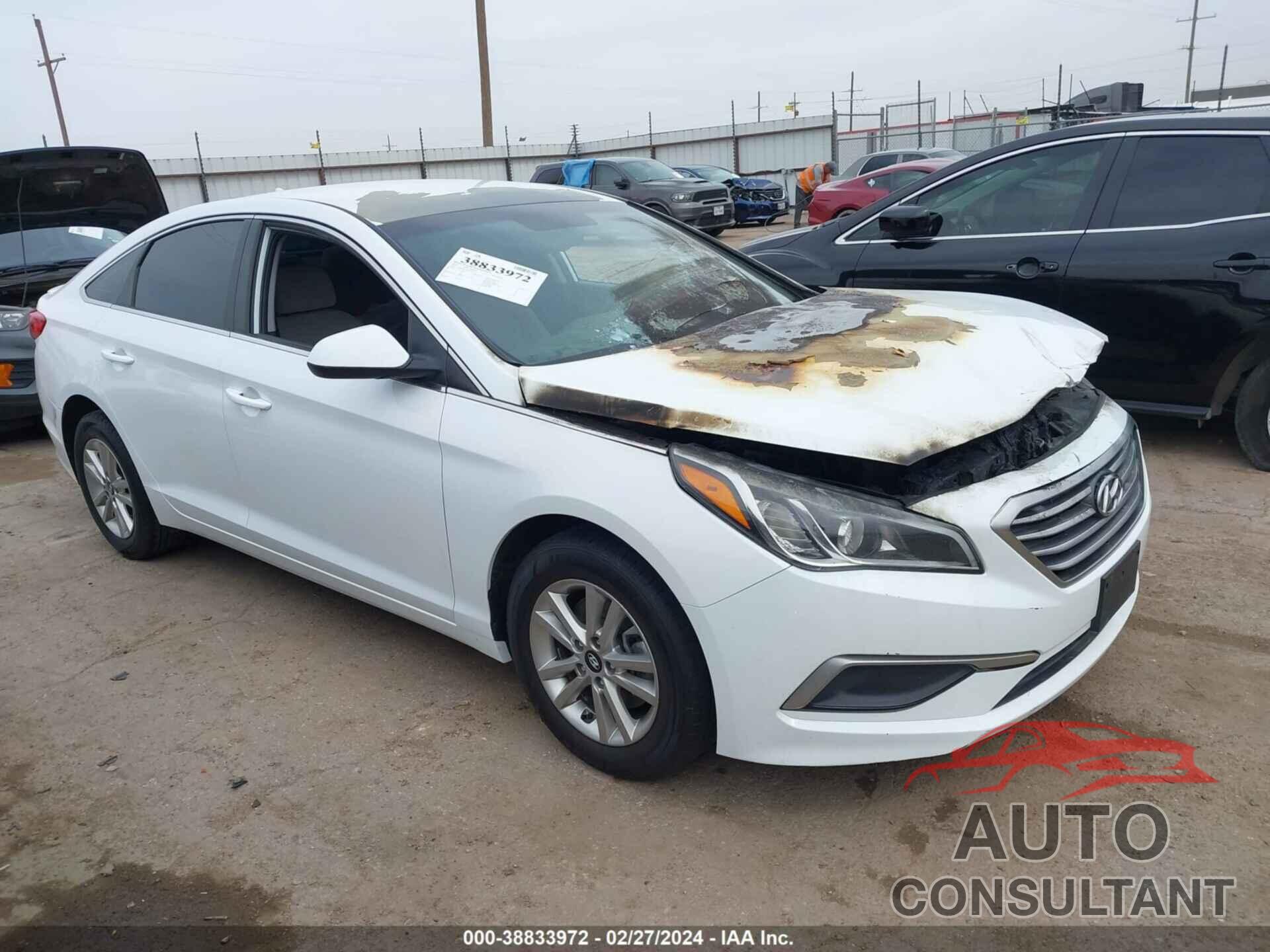 HYUNDAI SONATA 2016 - 5NPE24AF7GH274173