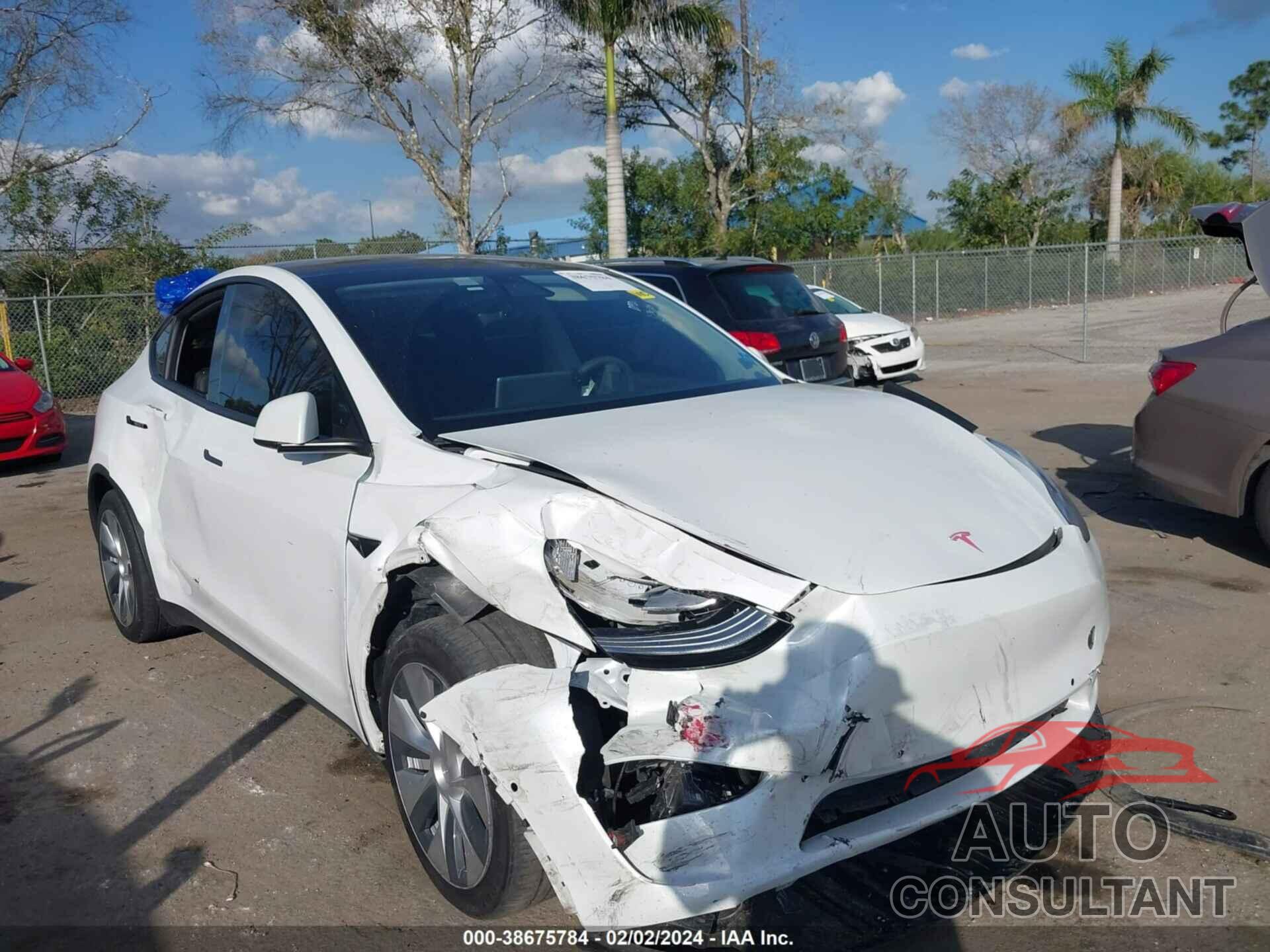 TESLA MODEL Y 2021 - 5YJYGDEE0MF131561