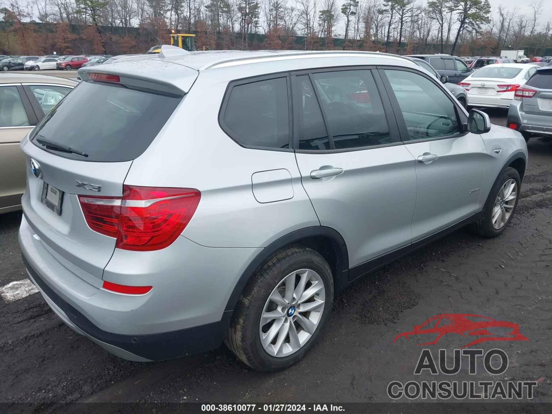 BMW X3 2016 - 5UXWX9C59G0D66990