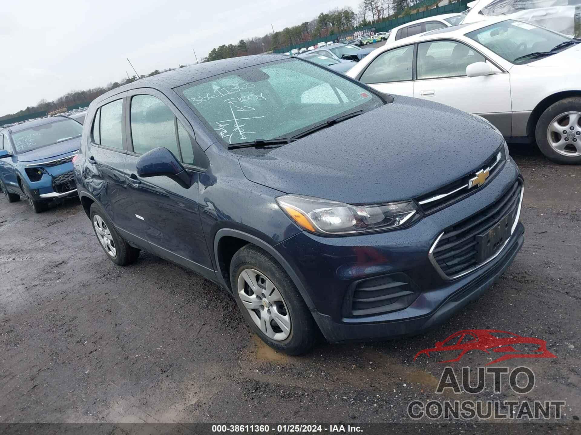 CHEVROLET TRAX 2018 - 3GNCJKSB1JL359776