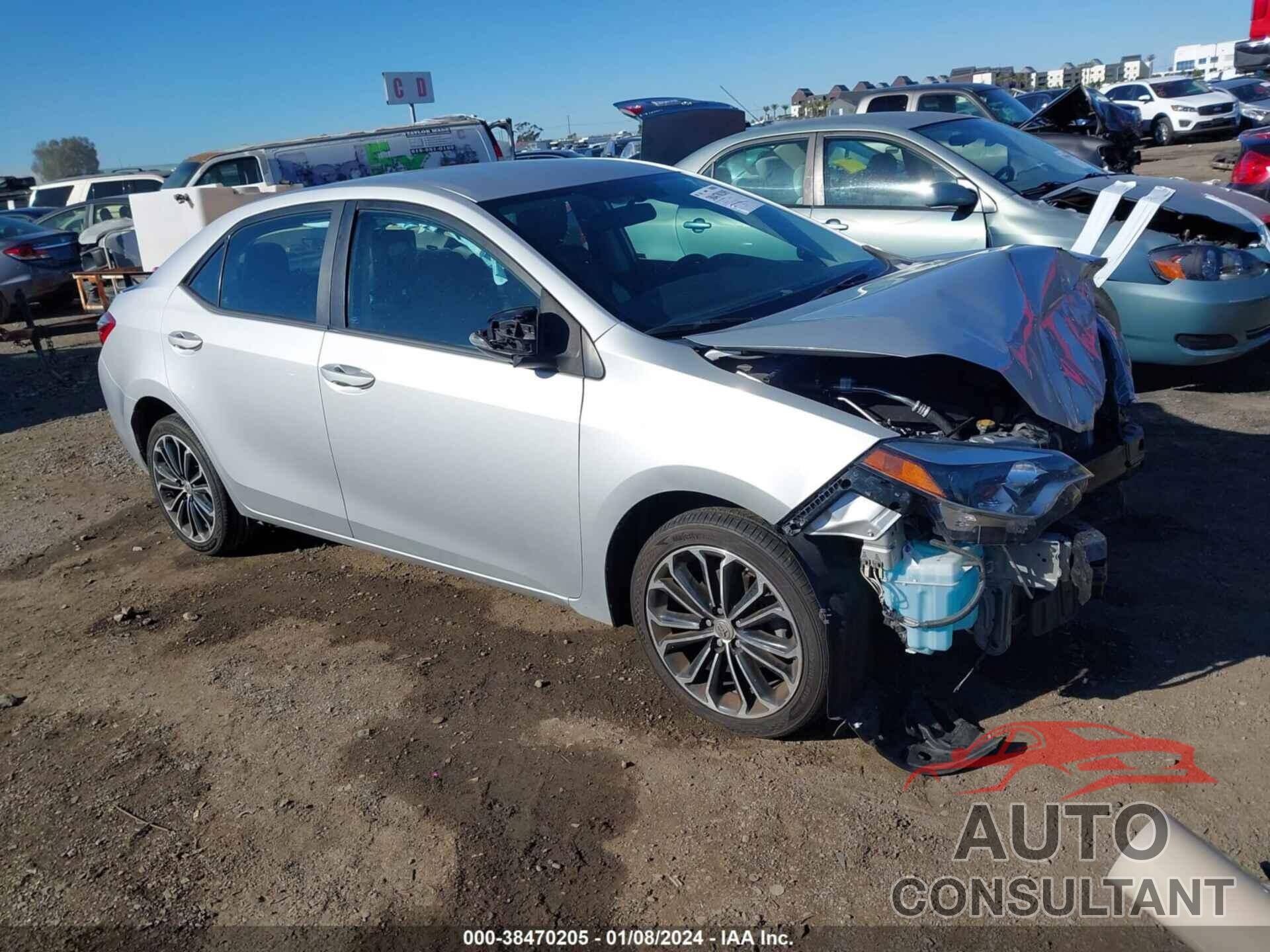 TOYOTA COROLLA 2016 - 5YFBURHE9GP431096