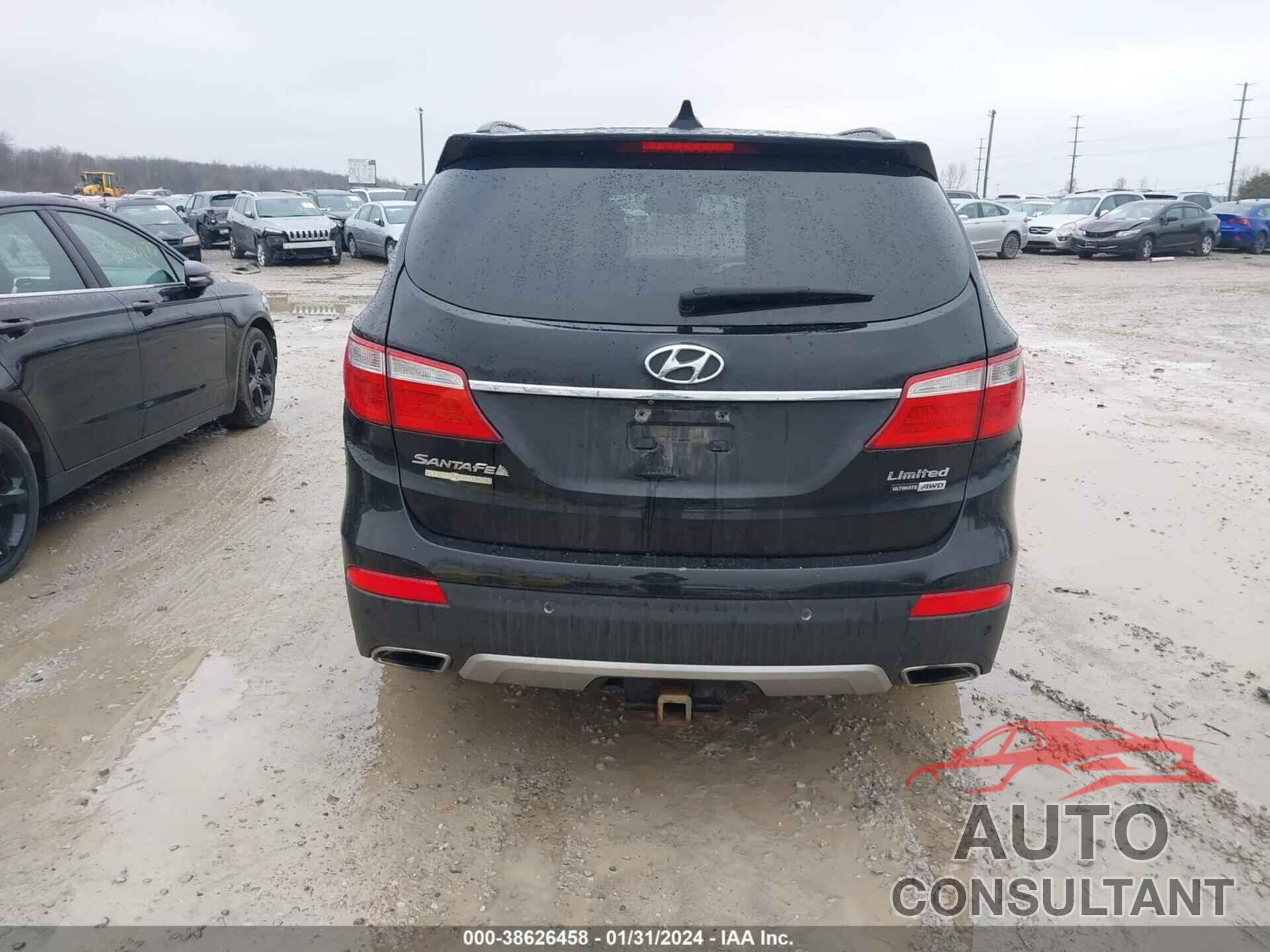 HYUNDAI SANTA FE 2016 - KM8SRDHF3GU138659