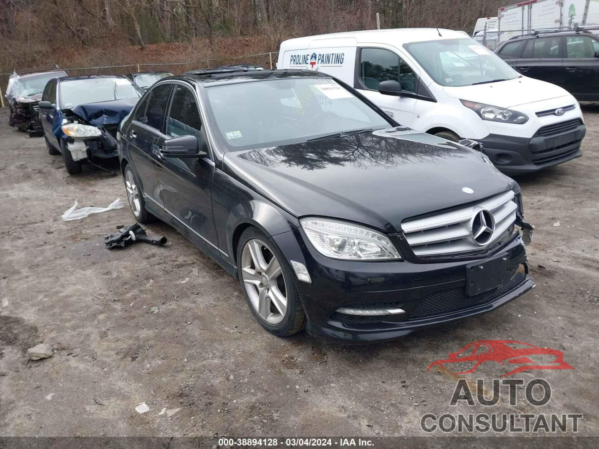 MERCEDES-BENZ C 300 2011 - WDDGF8BBXBR156481