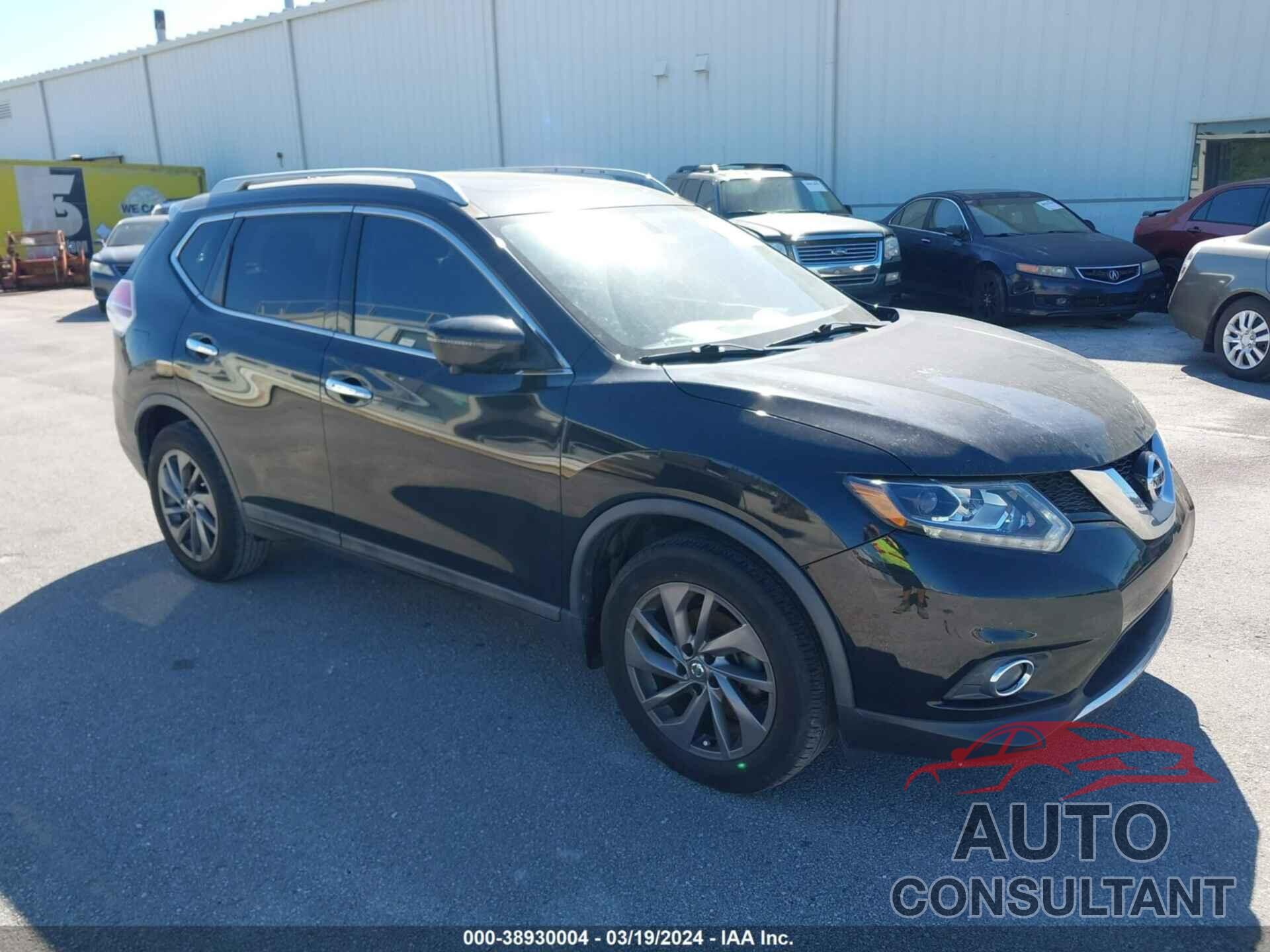 NISSAN ROGUE 2016 - 5N1AT2MT9GC813109