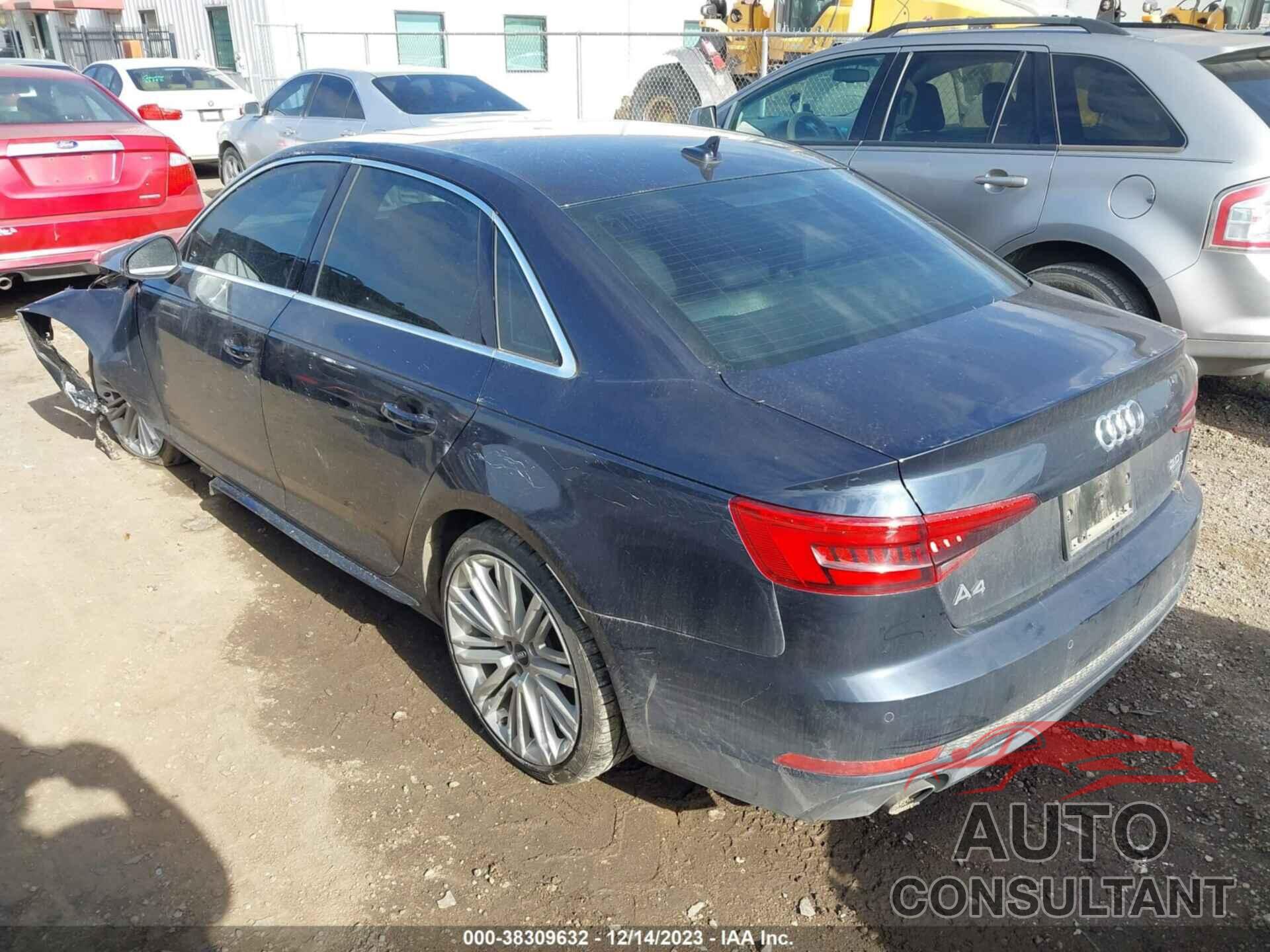 AUDI A4 2017 - WAUFNAF44HN018301