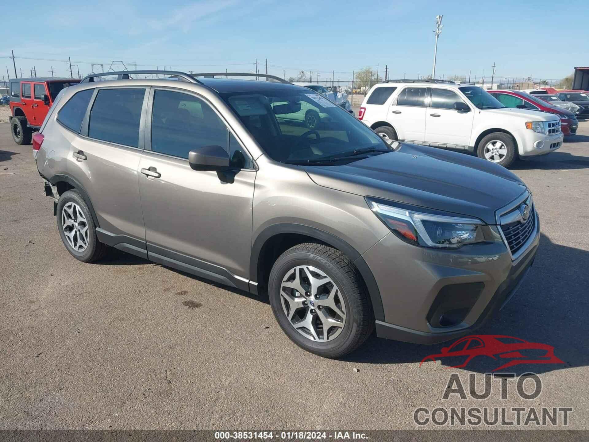 SUBARU FORESTER 2021 - JF2SKAFC9MH448692