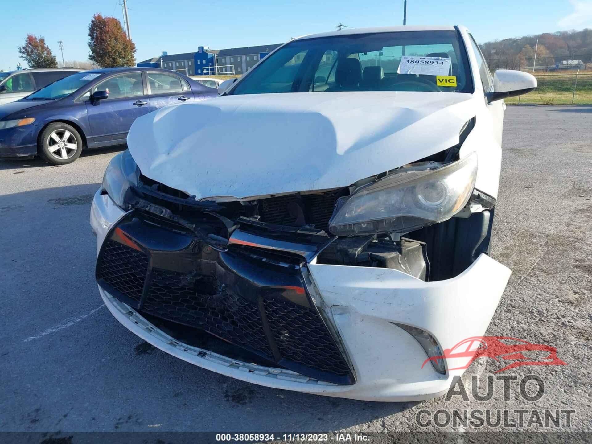 TOYOTA CAMRY 2017 - 4T1BF1FK8HU368688