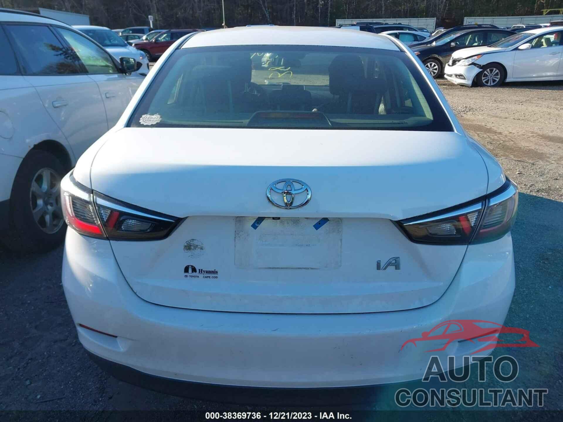 TOYOTA YARIS IA 2017 - 3MYDLBYV3HY184647