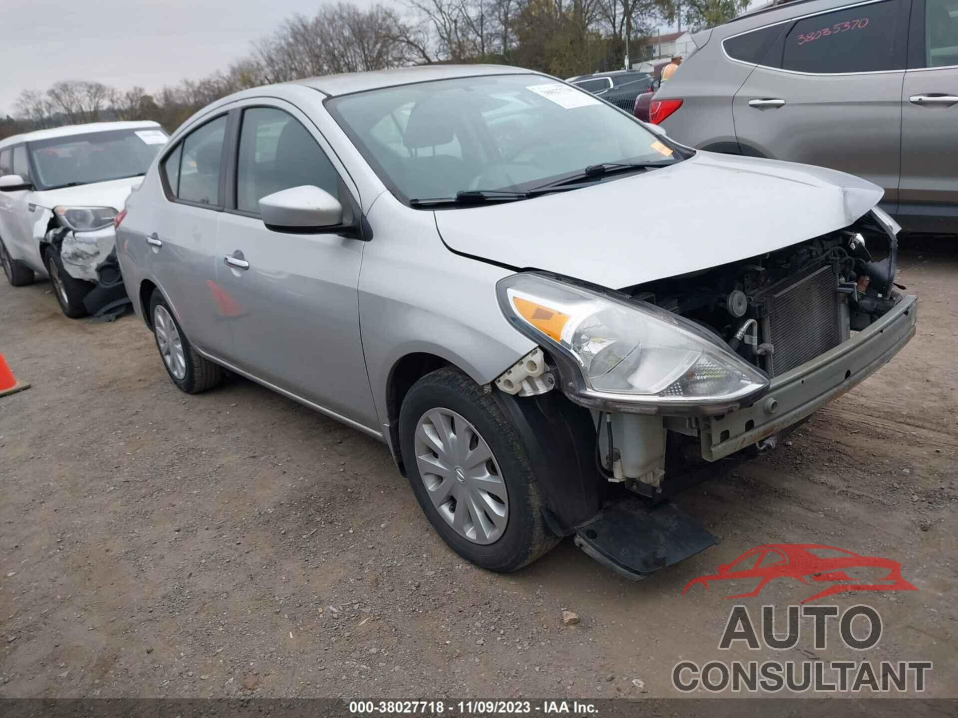 NISSAN VERSA 2016 - 3N1CN7AP3GL908672