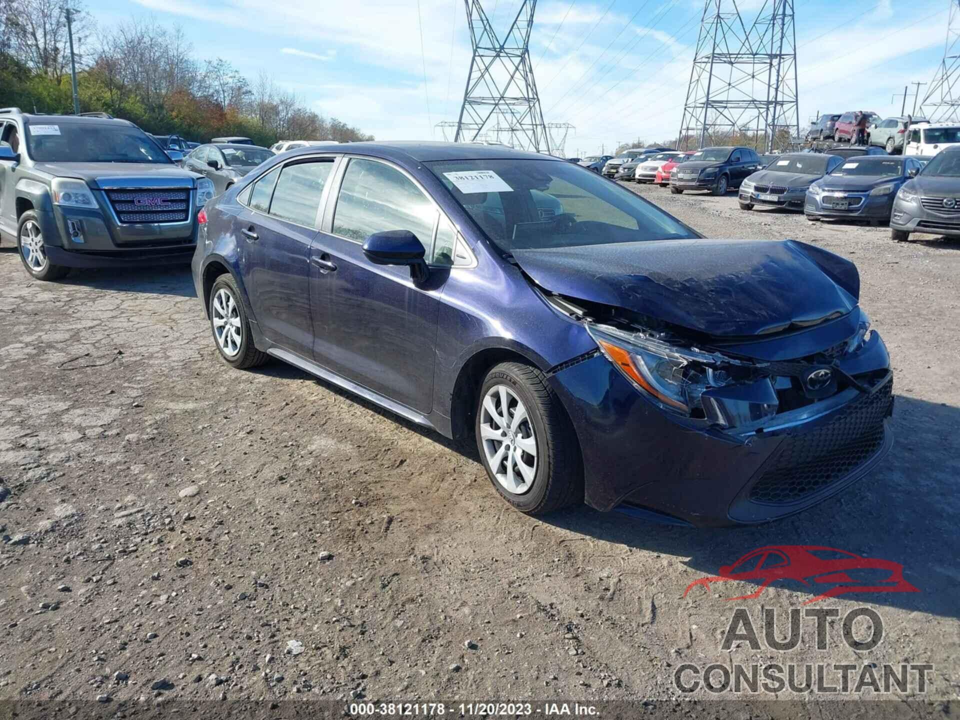TOYOTA COROLLA 2021 - JTDEPMAE6MJ139262