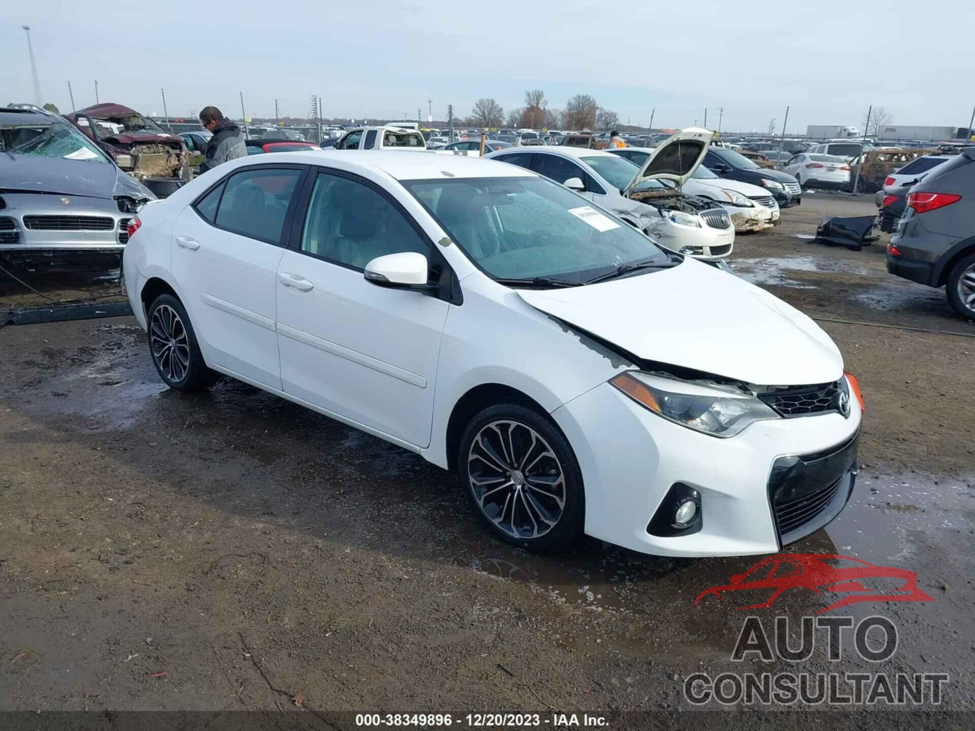 TOYOTA COROLLA 2016 - 5YFBURHE1GP471589