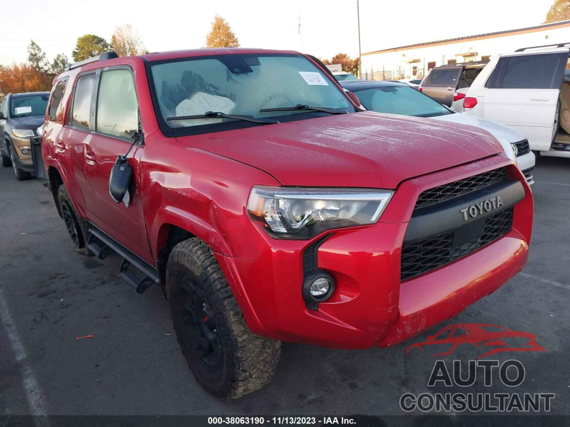 TOYOTA 4RUNNER 2022 - JTEFU5JR5N5272574