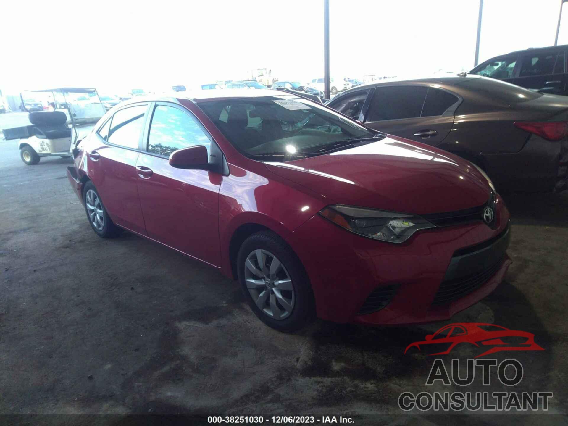 TOYOTA COROLLA 2016 - 2T1BURHE4GC734626