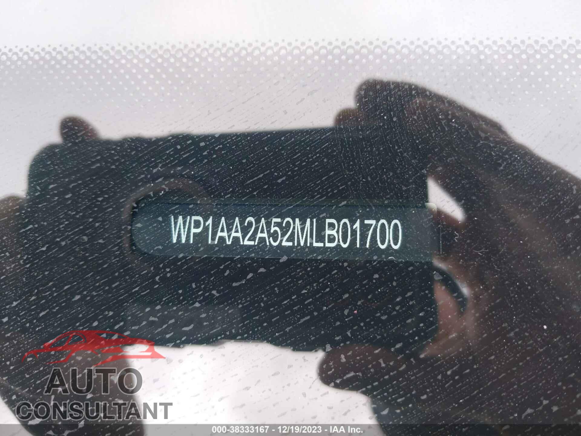 PORSCHE MACAN 2021 - WP1AA2A52MLB01700