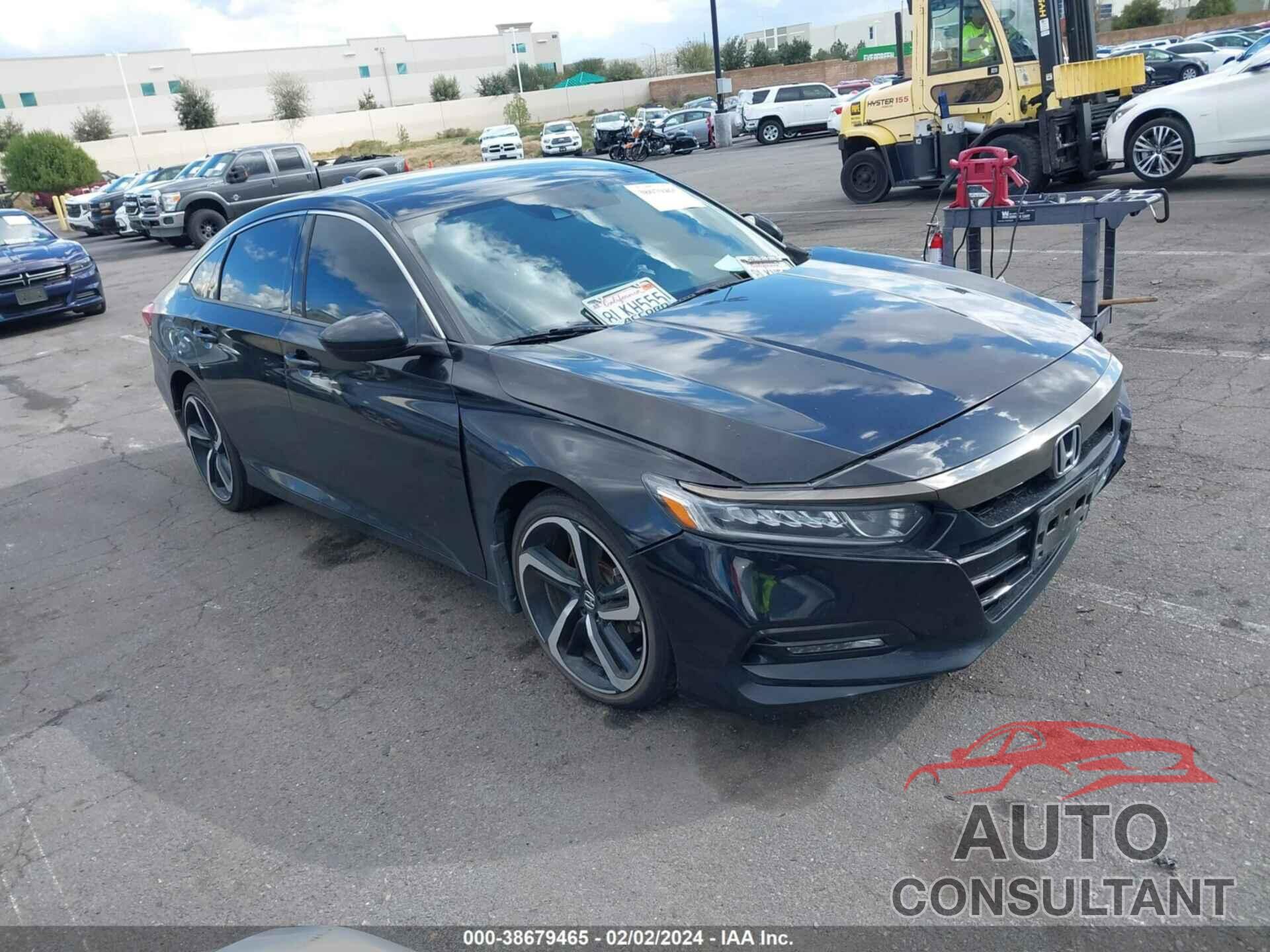 HONDA ACCORD 2019 - 1HGCV1F3XKA122305