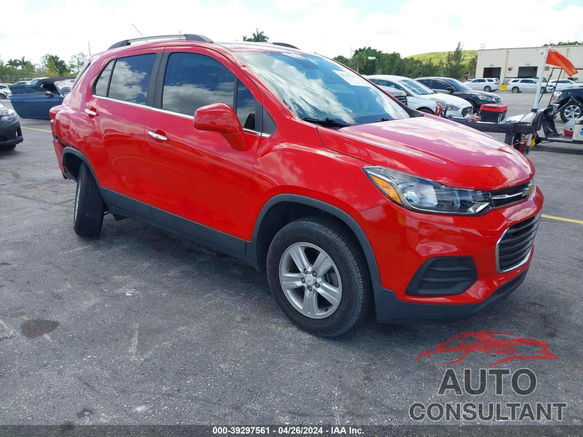 CHEVROLET TRAX 2018 - 3GNCJPSB3JL158040