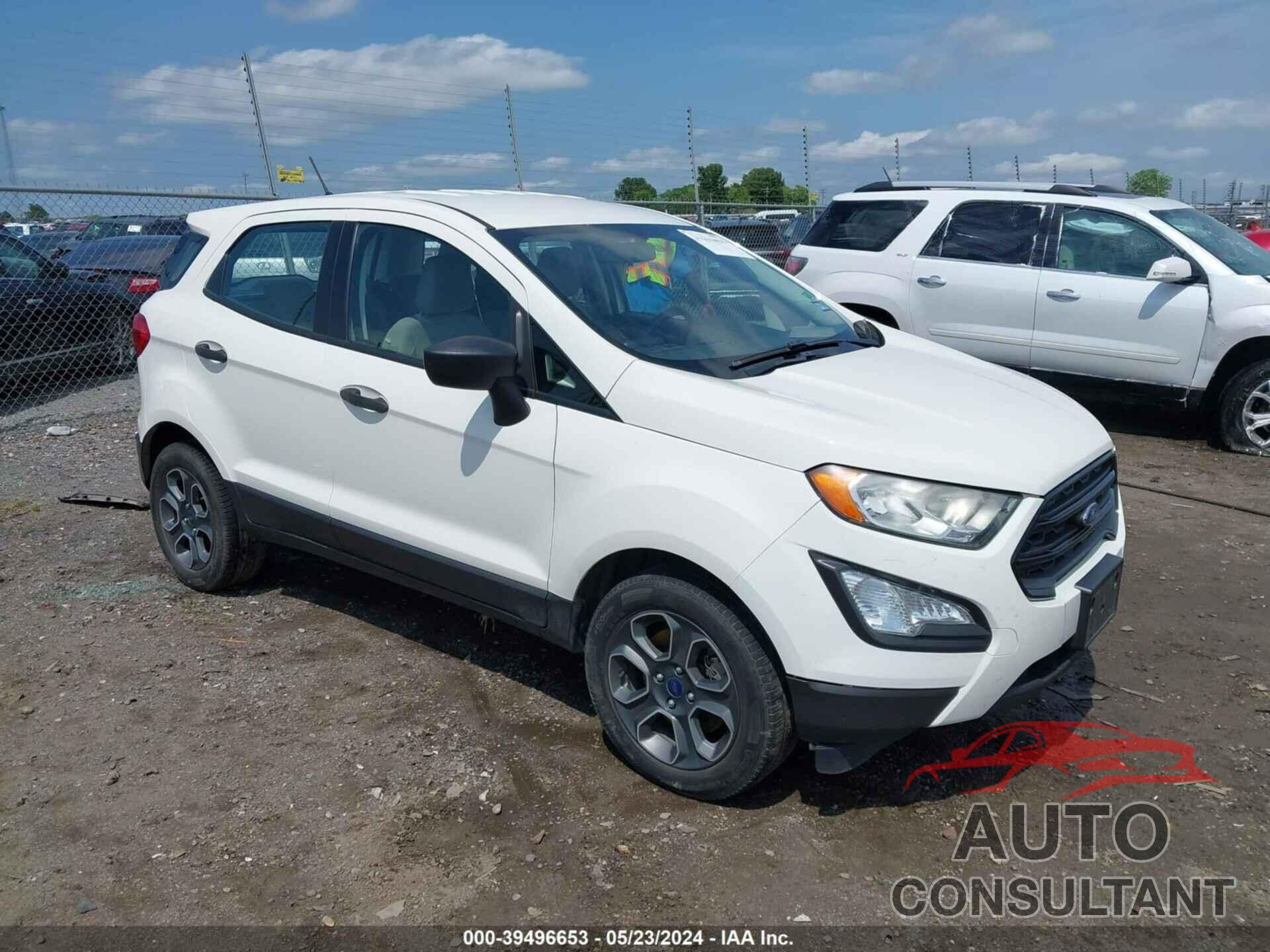 FORD ECOSPORT 2018 - MAJ3P1RE4JC200057