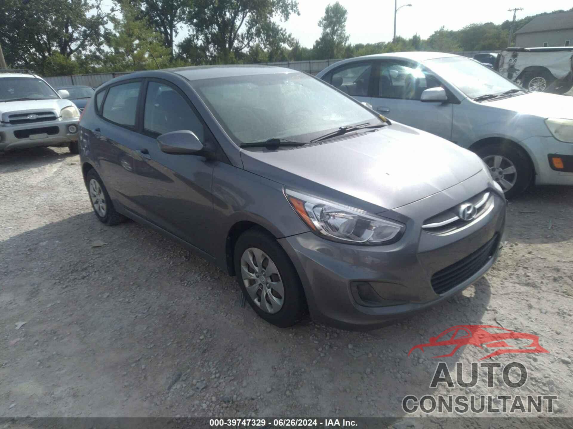 HYUNDAI ACCENT 2017 - KMHCT5AE3HU301471