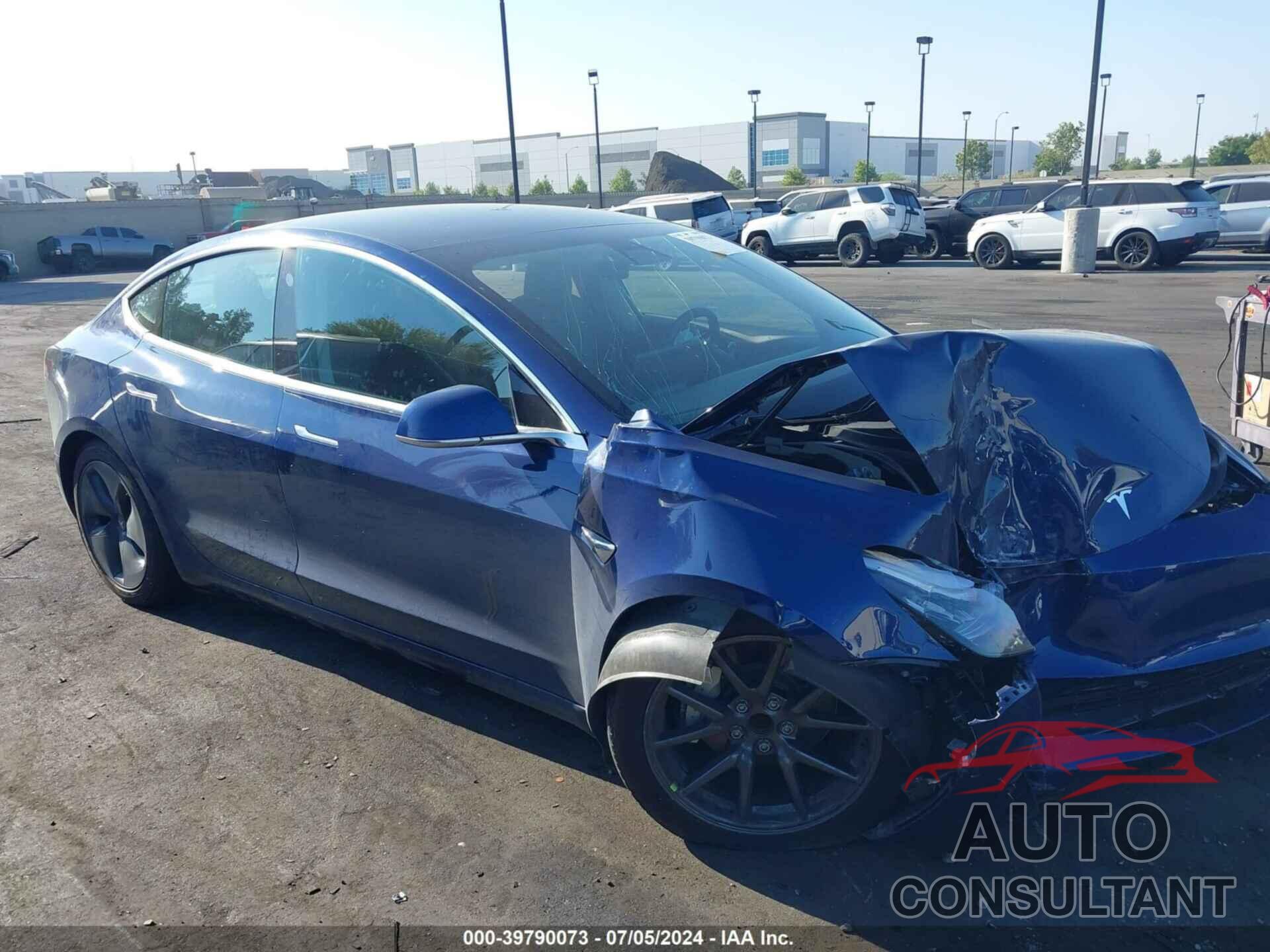 TESLA MODEL 3 2019 - 5YJ3E1EA8KF396754