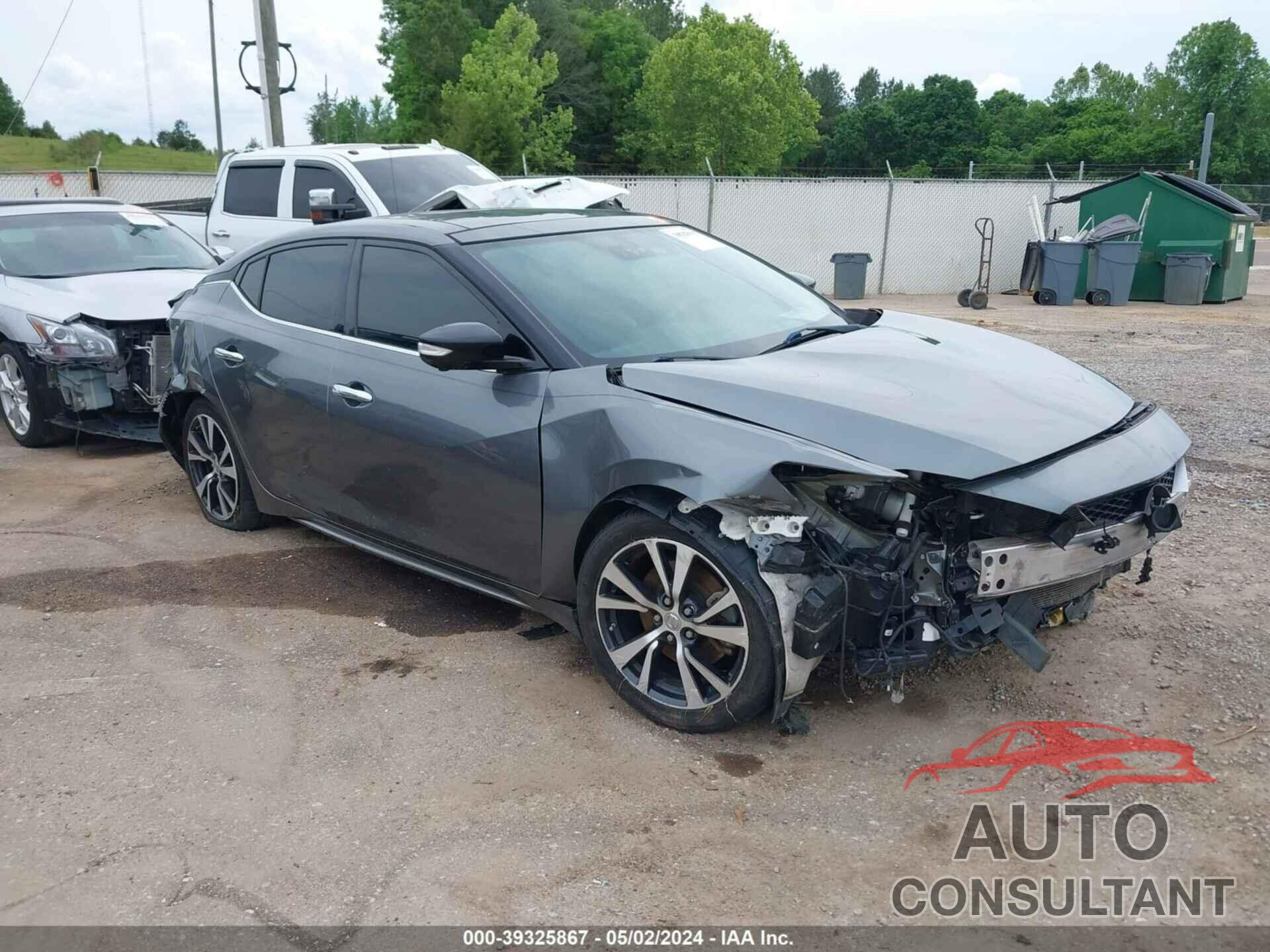 NISSAN MAXIMA 2017 - 1N4AA6AP4HC410199