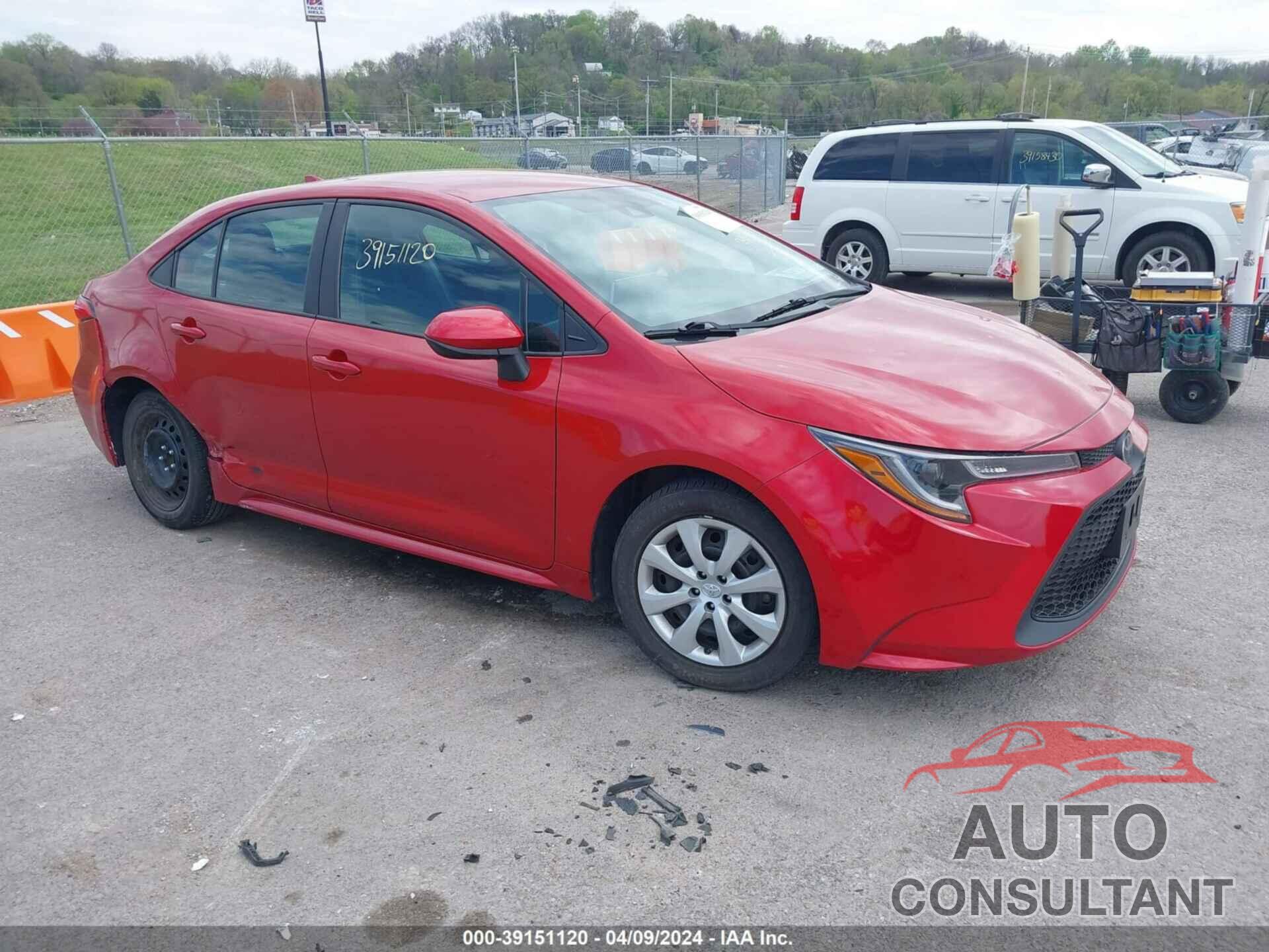 TOYOTA COROLLA 2021 - 5YFEPMAE6MP186948