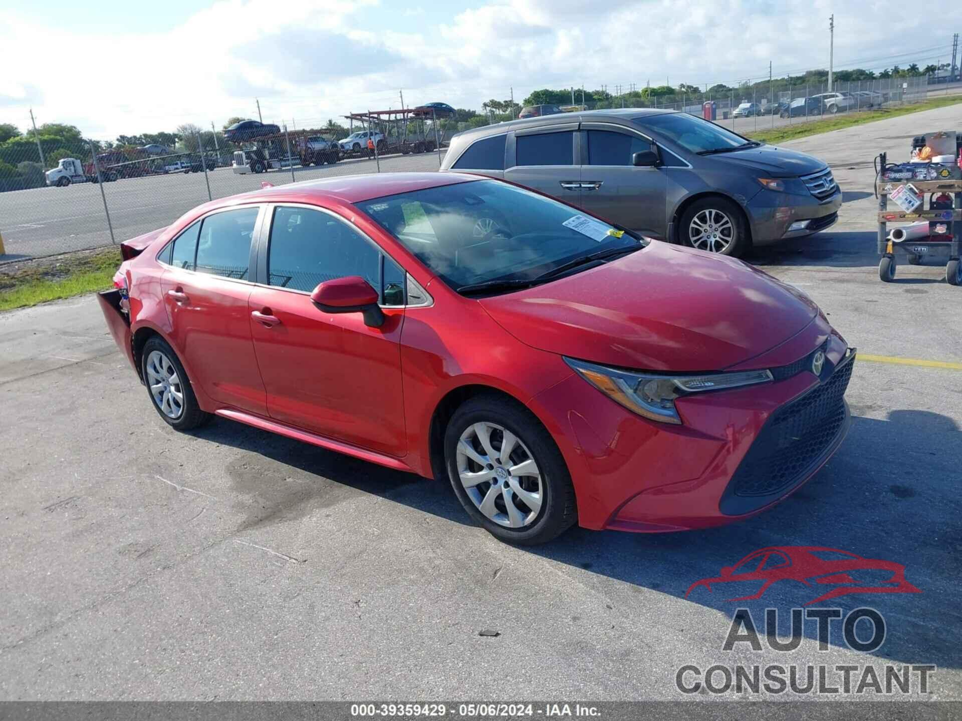 TOYOTA COROLLA 2020 - 5YFEPRAE6LP048242
