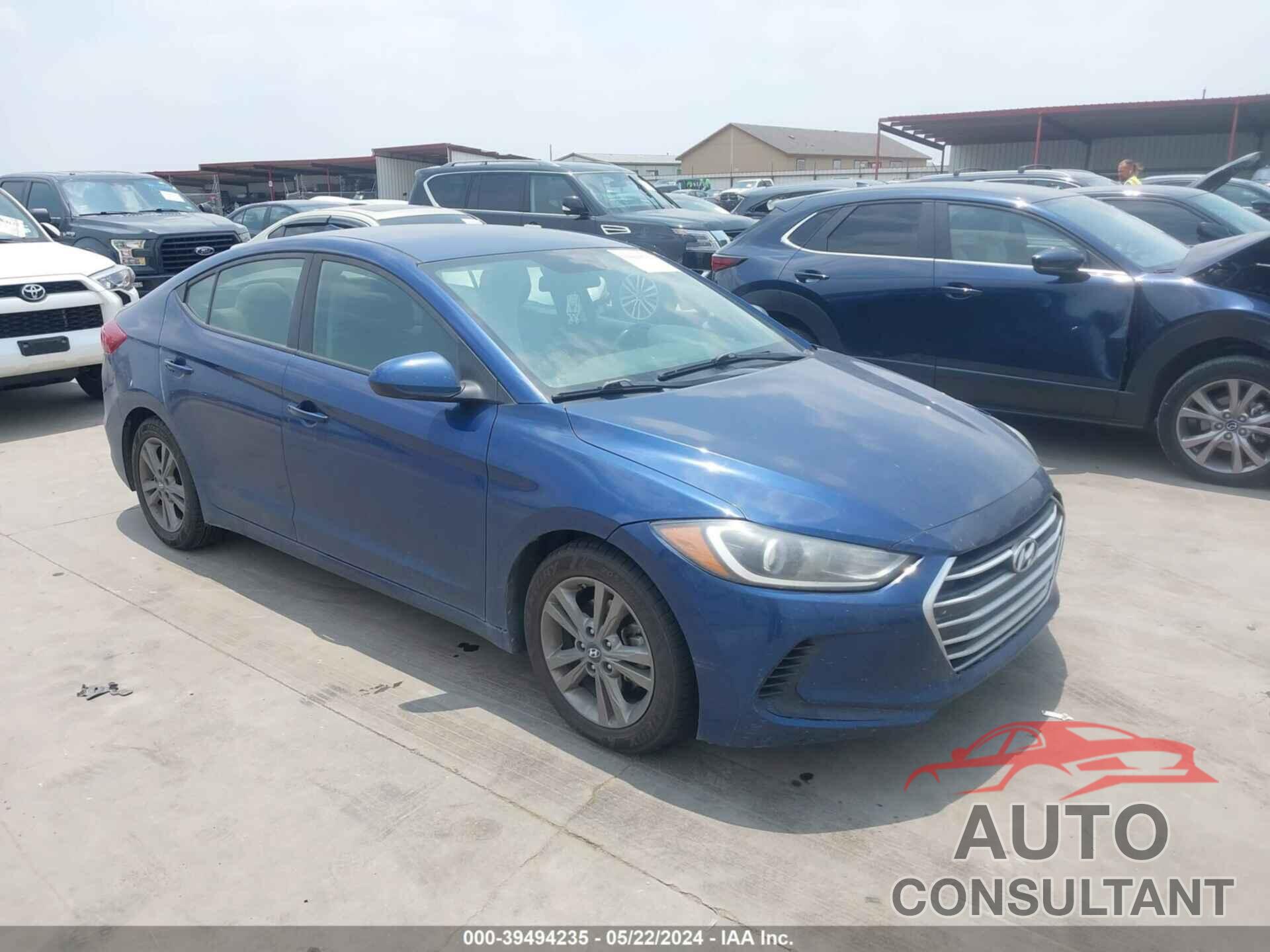HYUNDAI ELANTRA 2018 - 5NPD84LF1JH352168