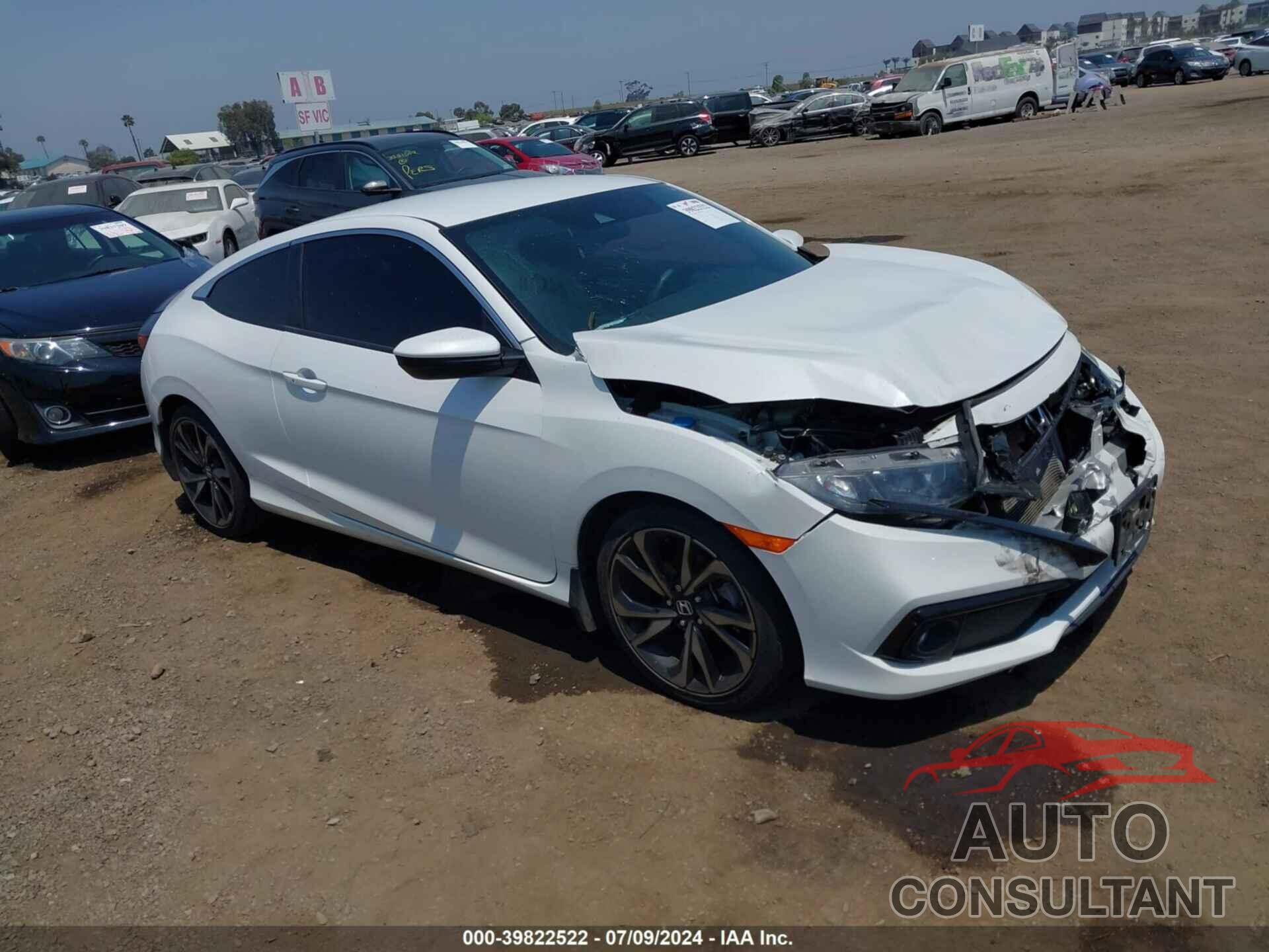 HONDA CIVIC 2019 - 2HGFC4B89KH302740