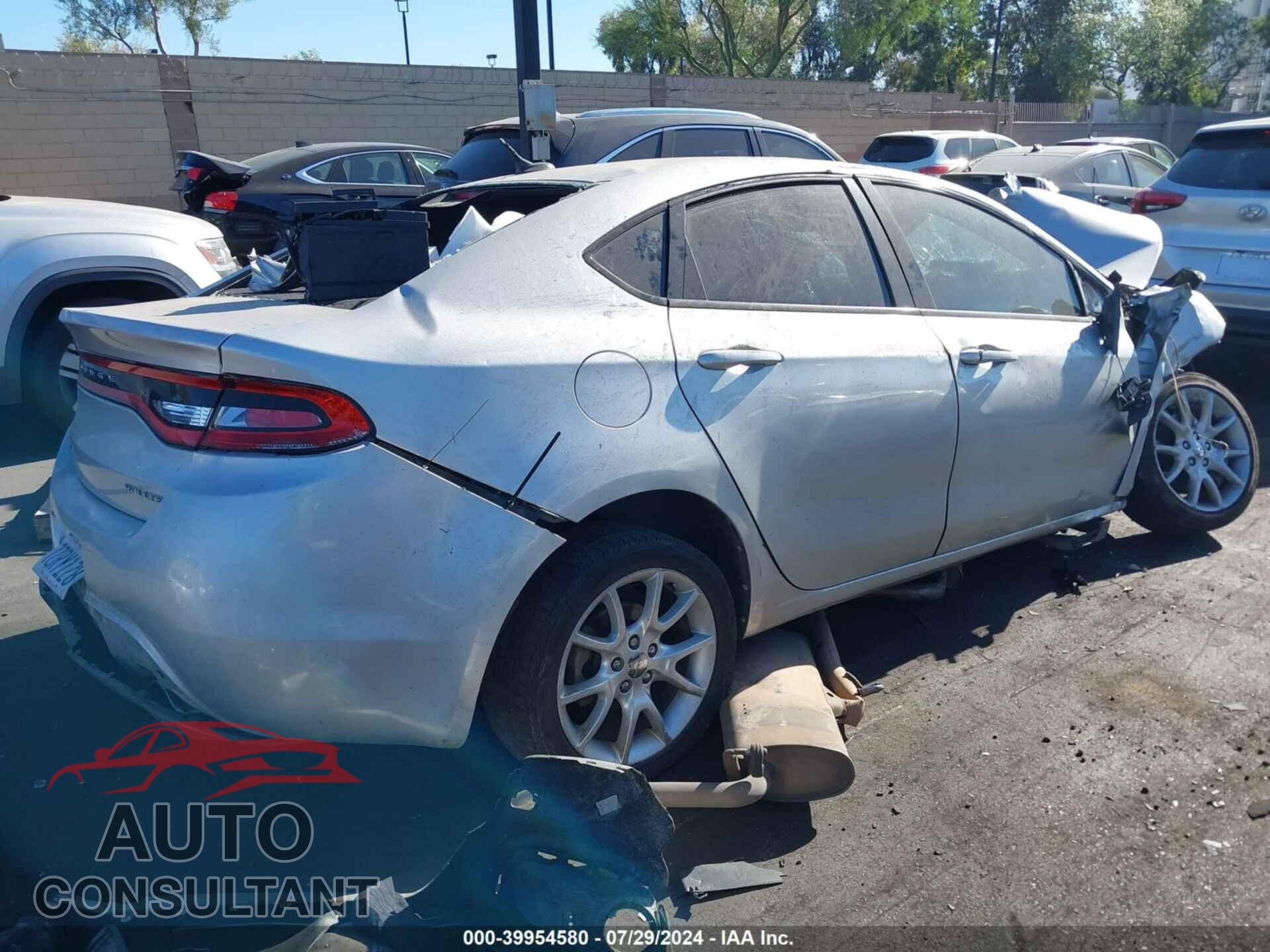 DODGE DART 2013 - 1C3CDFBA0DD268432