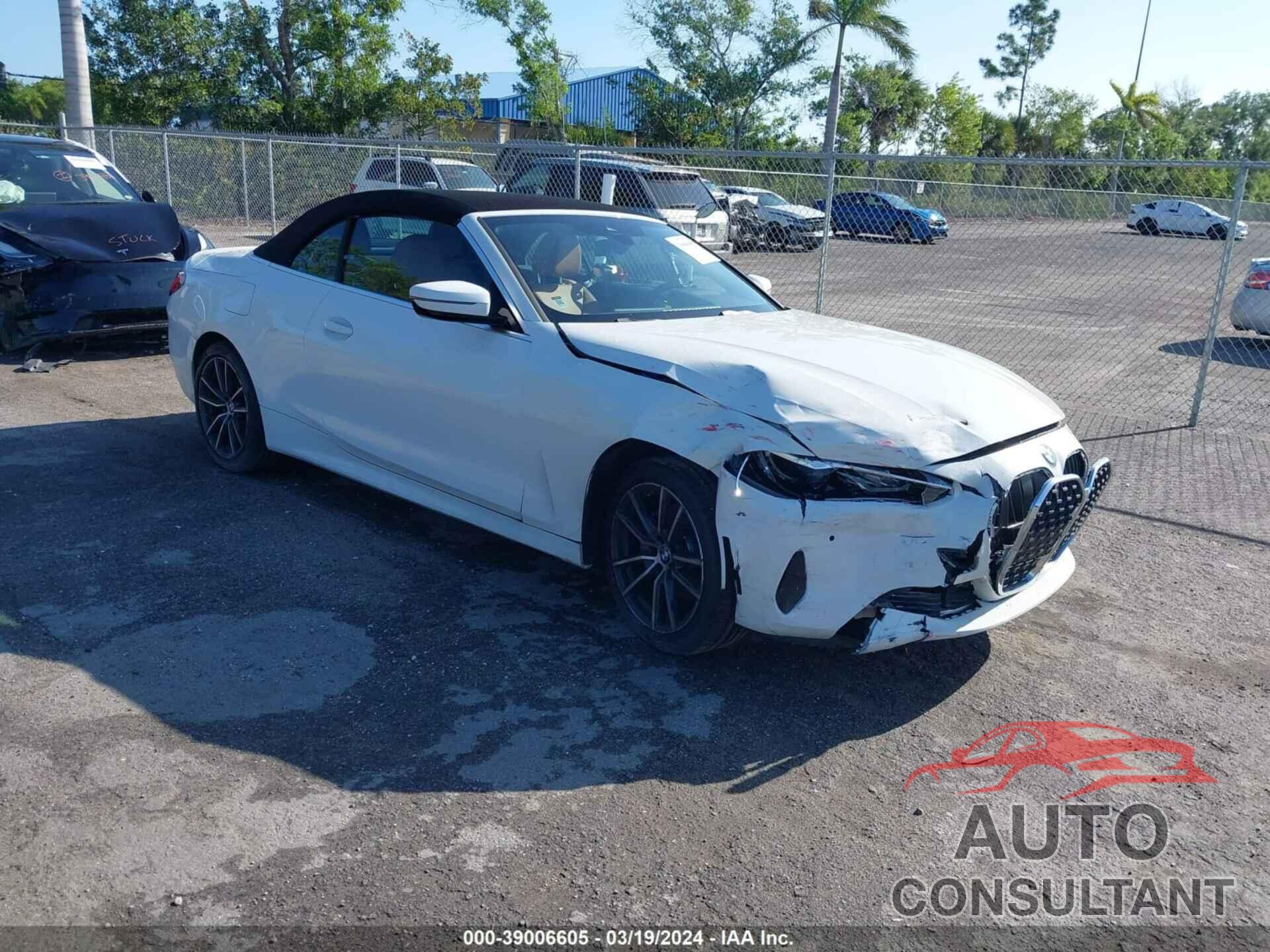 BMW 430I 2022 - WBA23AT00NCK07220