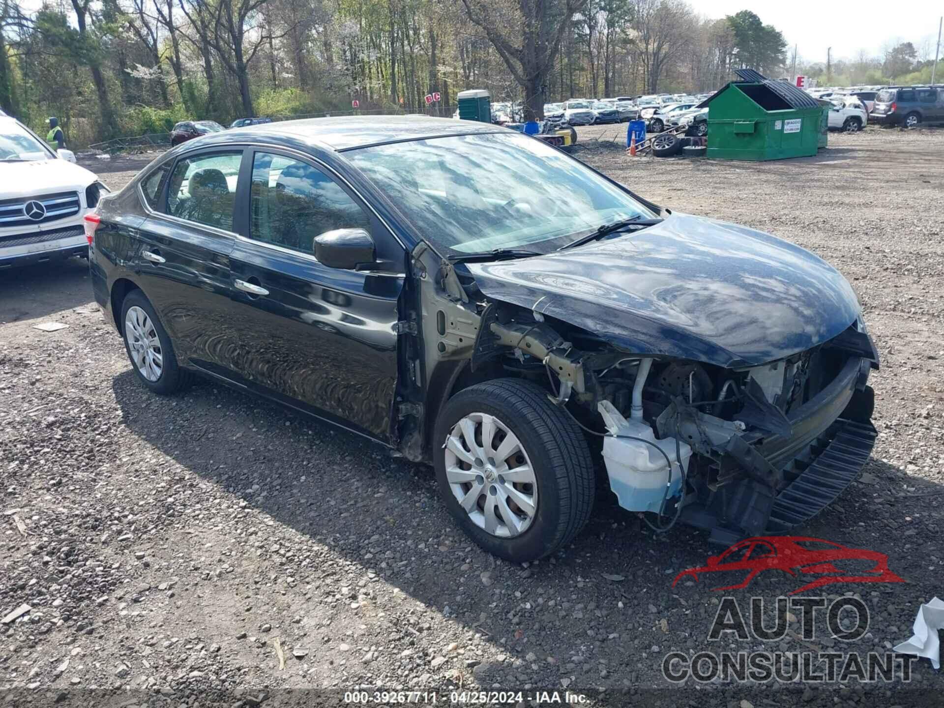NISSAN SENTRA 2013 - 3N1AB7AP5DL788109