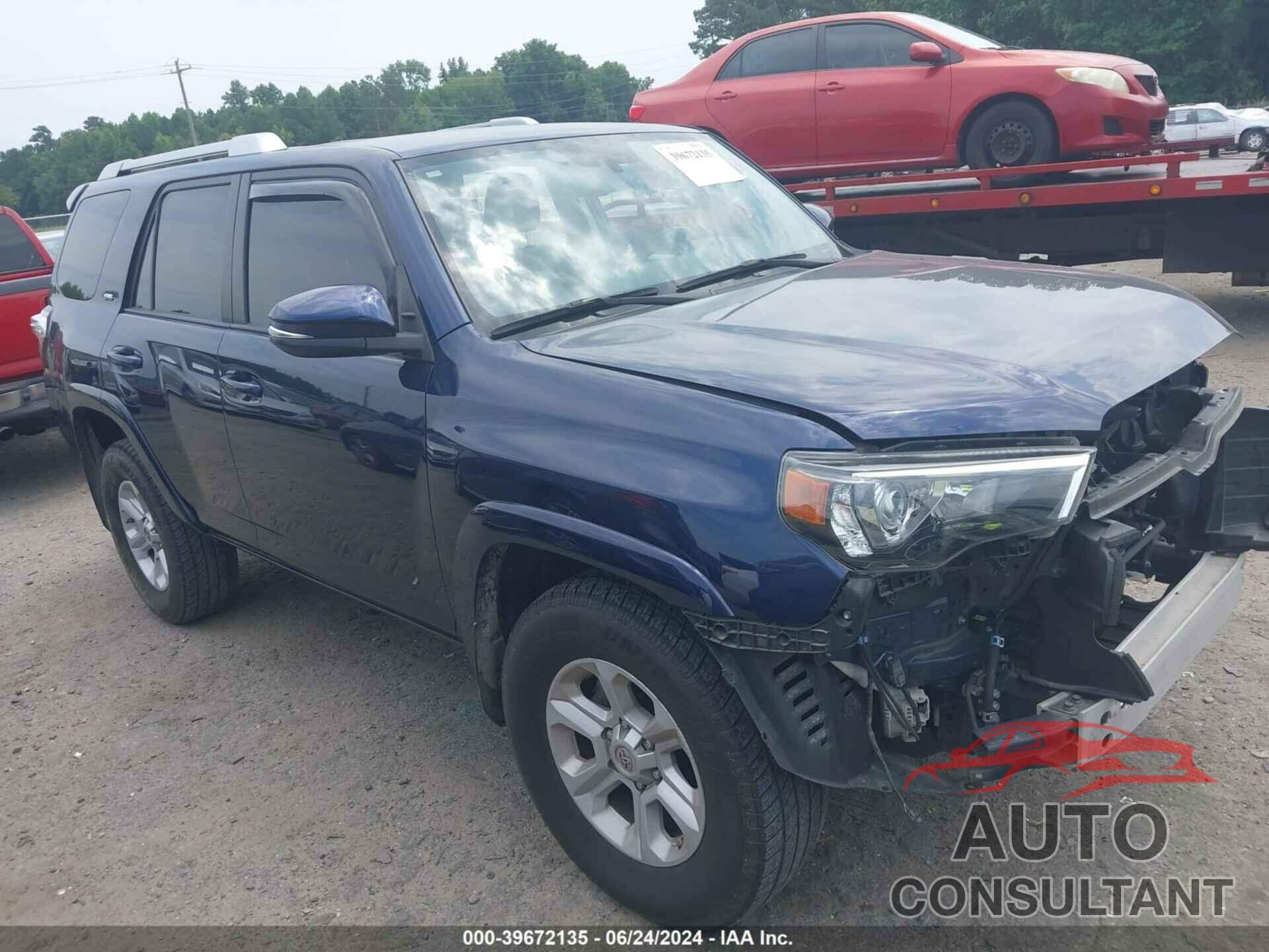 TOYOTA 4RUNNER 2016 - JTEZU5JR0G5125594