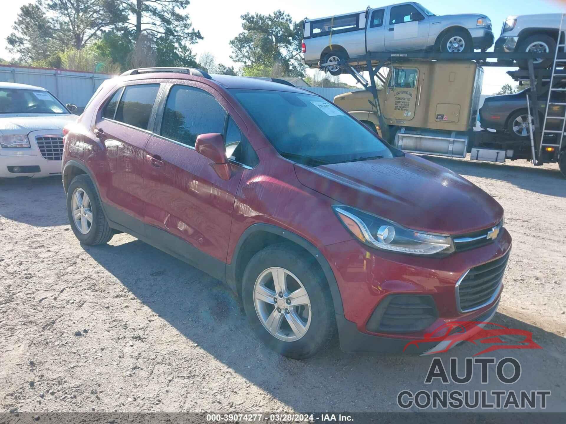 CHEVROLET TRAX 2018 - 3GNCJLSB5JL149672