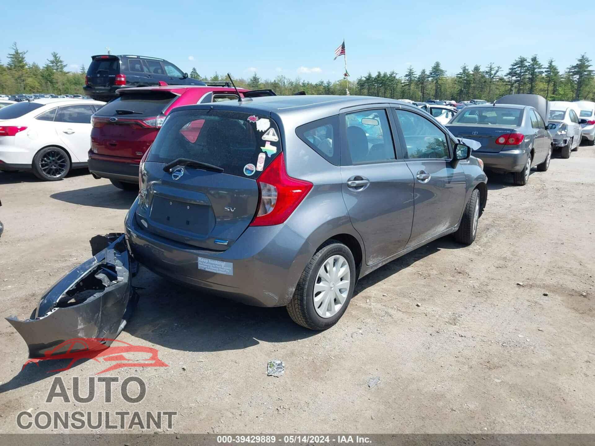 NISSAN VERSA NOTE 2016 - 3N1CE2CP8GL391871