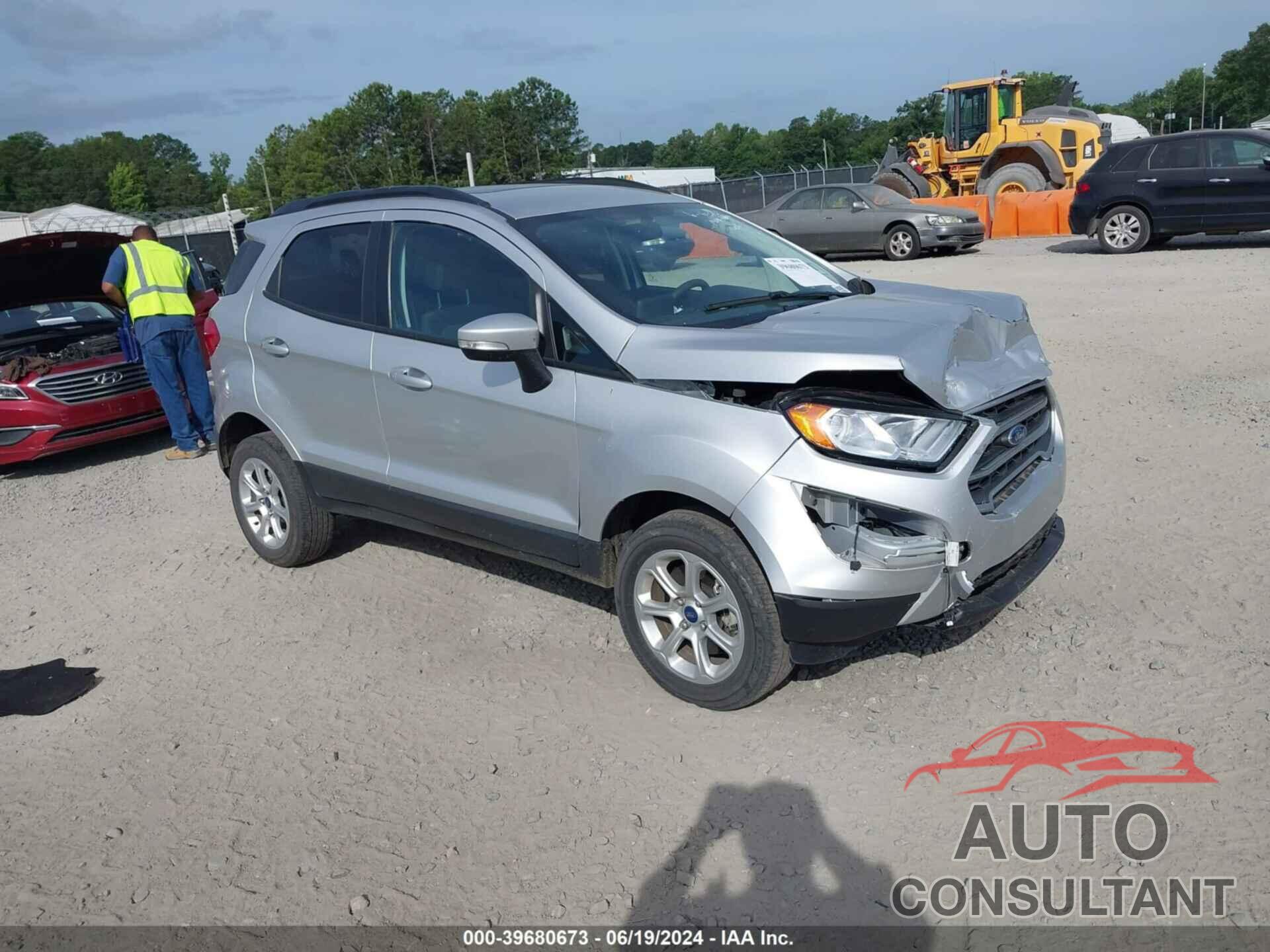 FORD ECOSPORT 2022 - MAJ6S3GL6NC469319