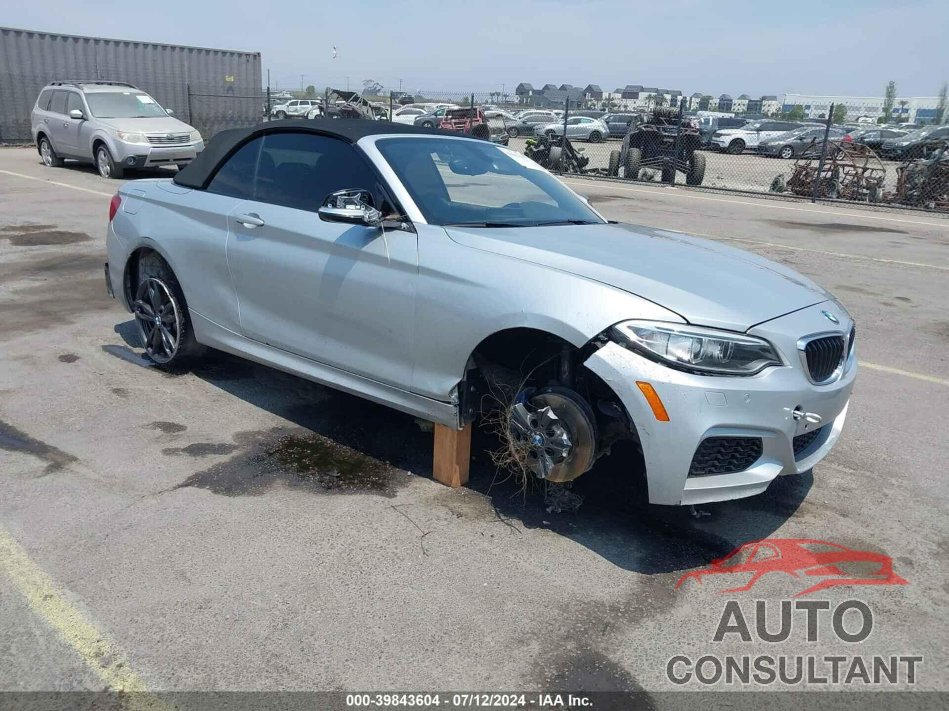 BMW M240I 2017 - WBA2L3C38HV667496