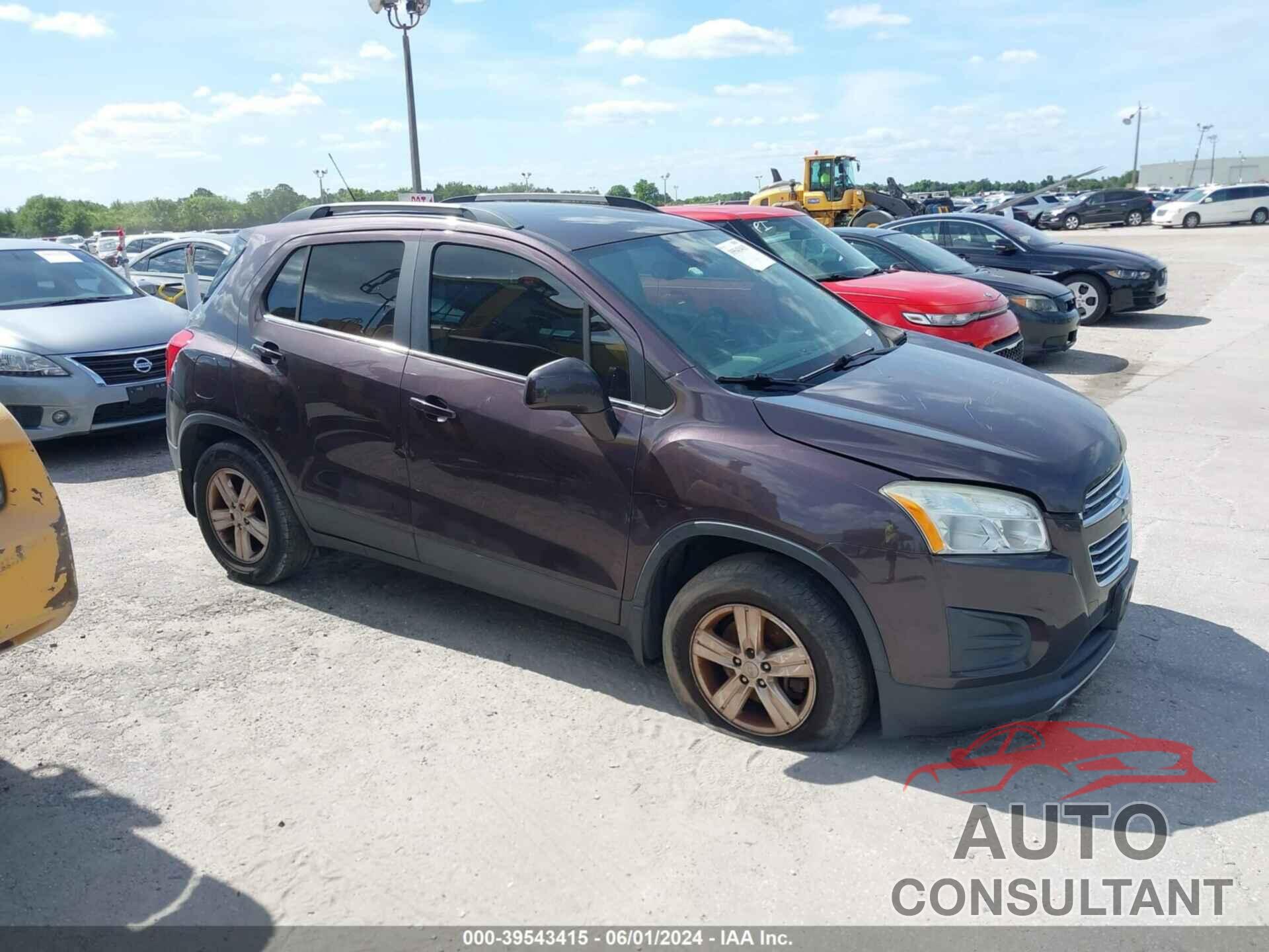 CHEVROLET TRAX 2016 - 3GNCJPSBXGL220316