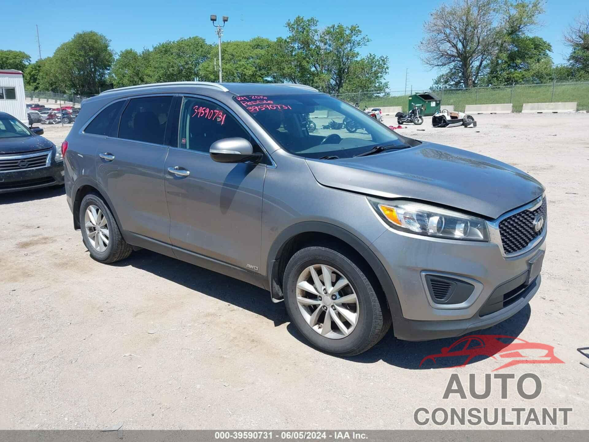KIA SORENTO 2016 - 5XYPGDA32GG083722