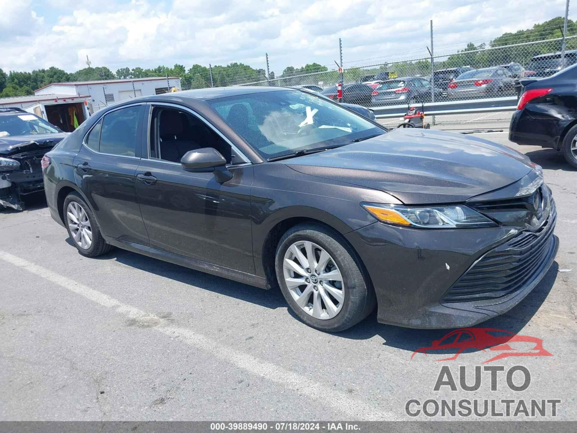 TOYOTA CAMRY 2019 - 4T1B11HKXKU821485