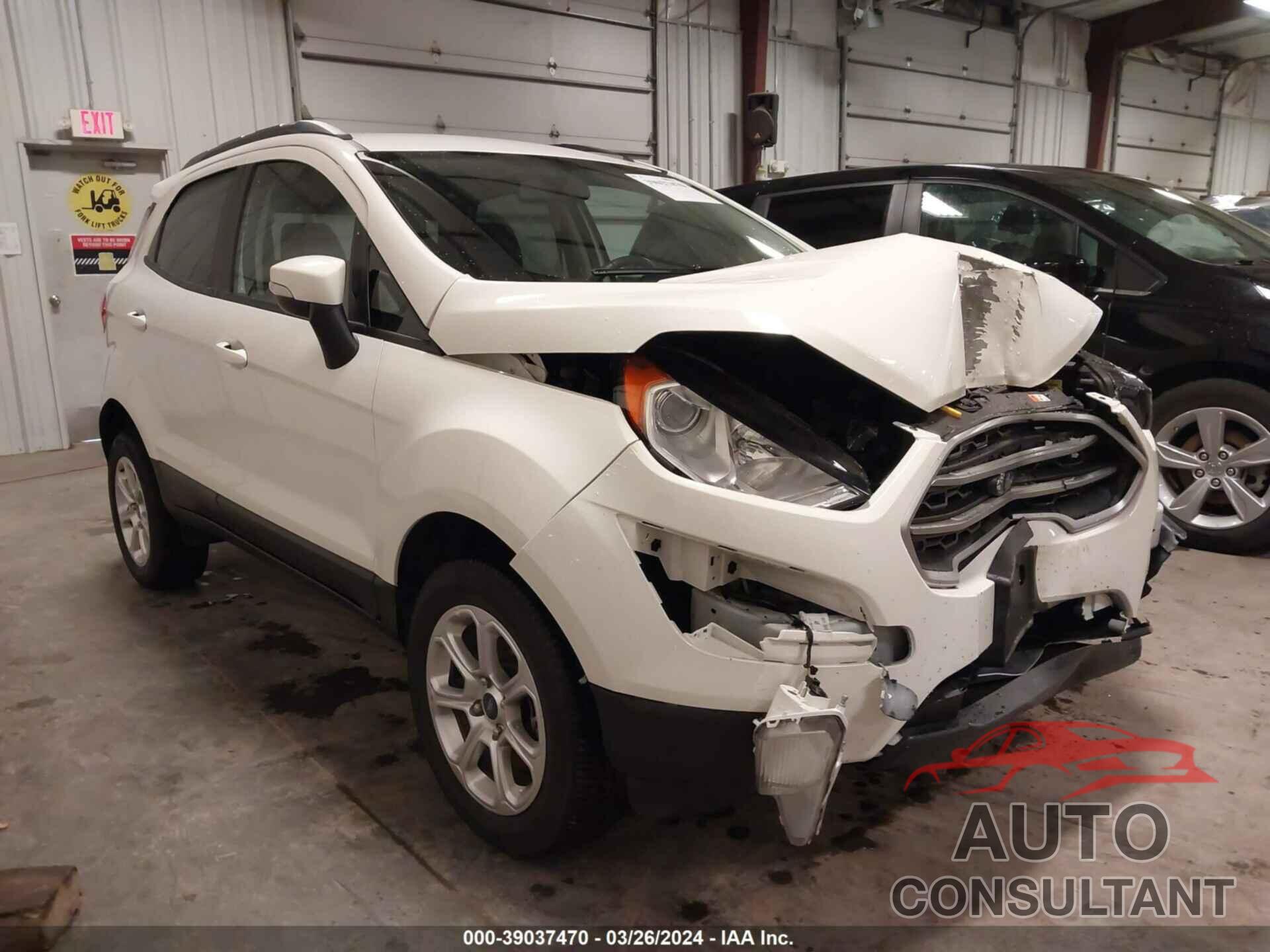 FORD ECOSPORT 2018 - MAJ6P1UL9JC210196