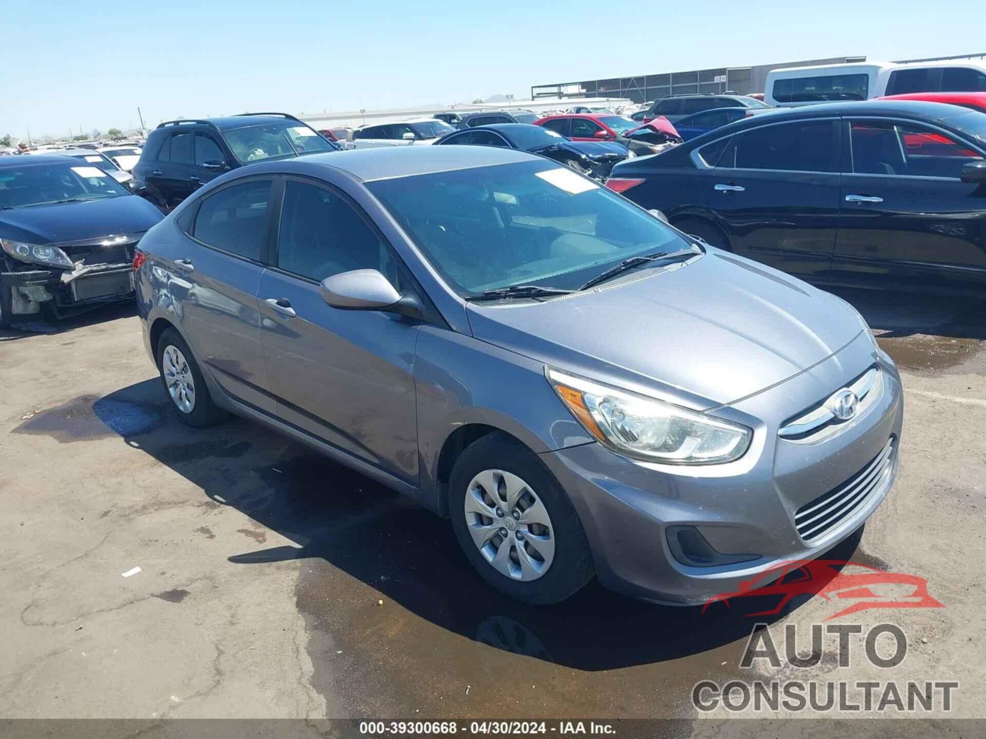 HYUNDAI ACCENT 2016 - KMHCT4AE7GU083009