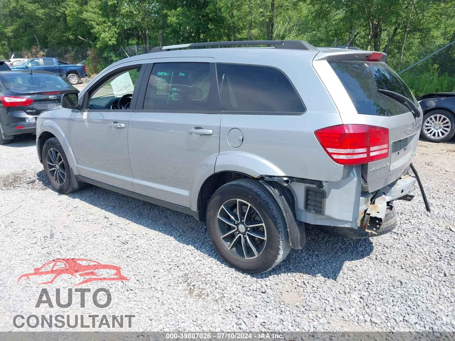 DODGE JOURNEY 2017 - 3C4PDCAB7HT637034