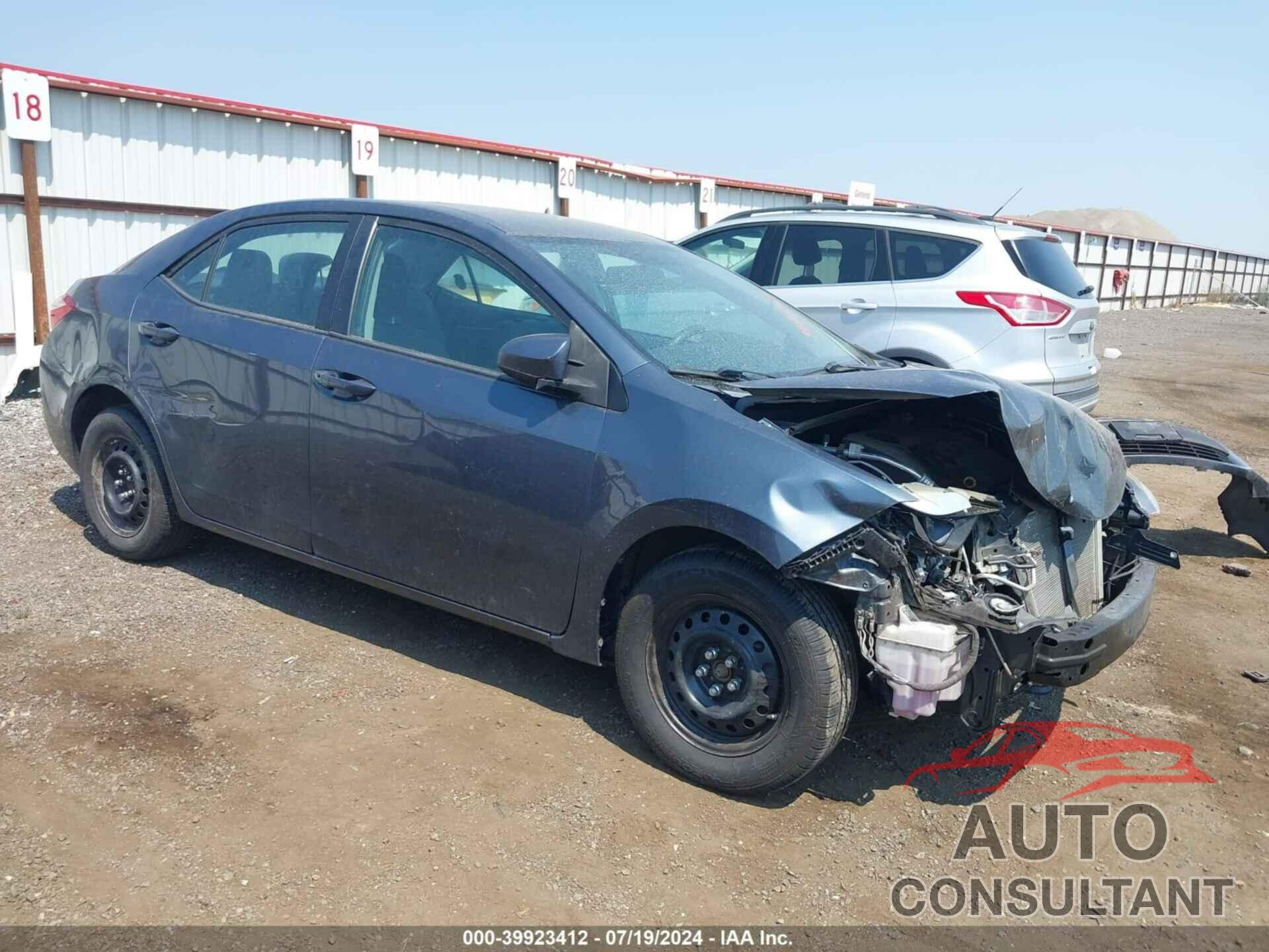 TOYOTA COROLLA 2016 - 2T1BURHE0GC488268