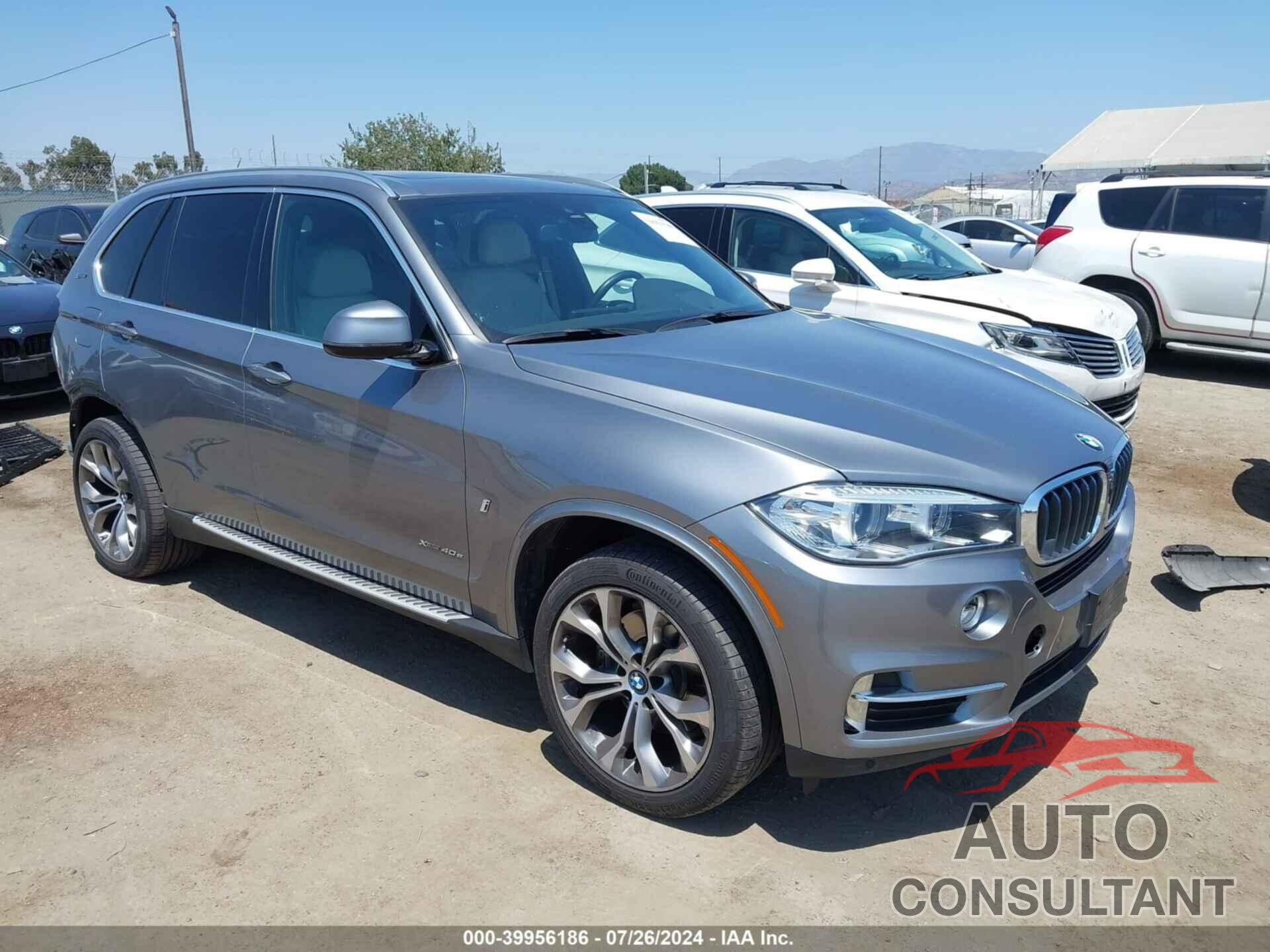 BMW X5 EDRIVE 2018 - 5UXKT0C59J0V99827