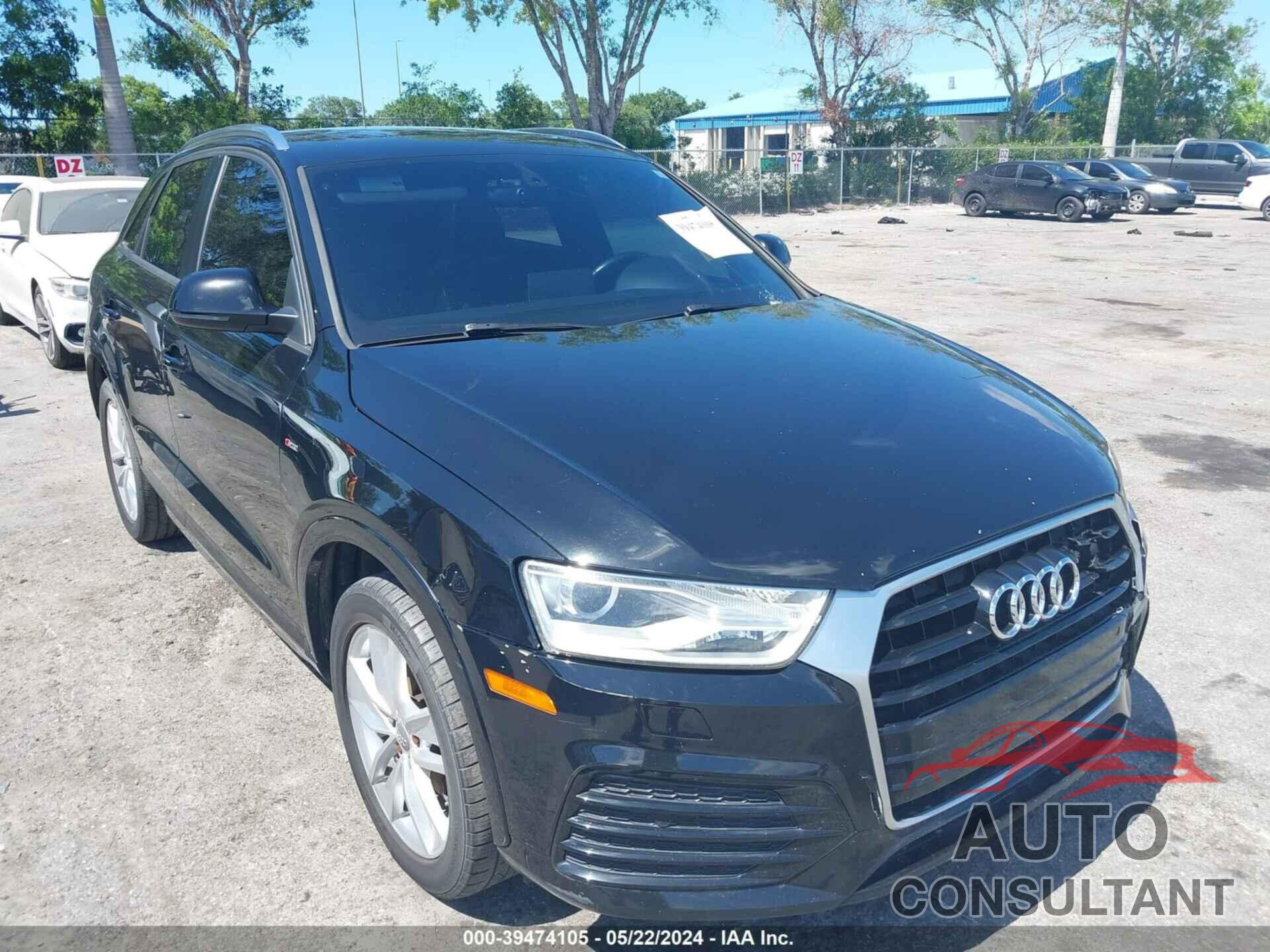 AUDI Q3 2018 - WA1BCCFS9JR013136