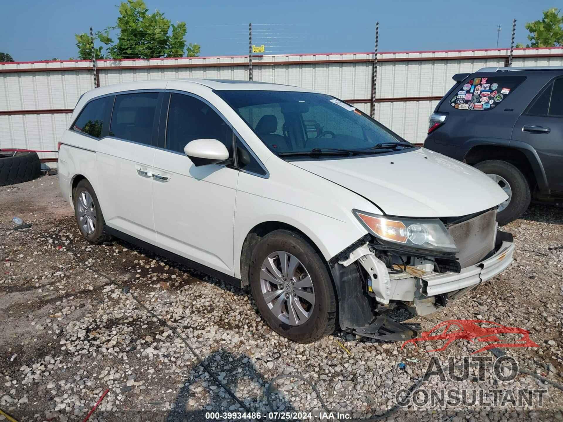 HONDA ODYSSEY 2016 - 5FNRL5H63GB114560